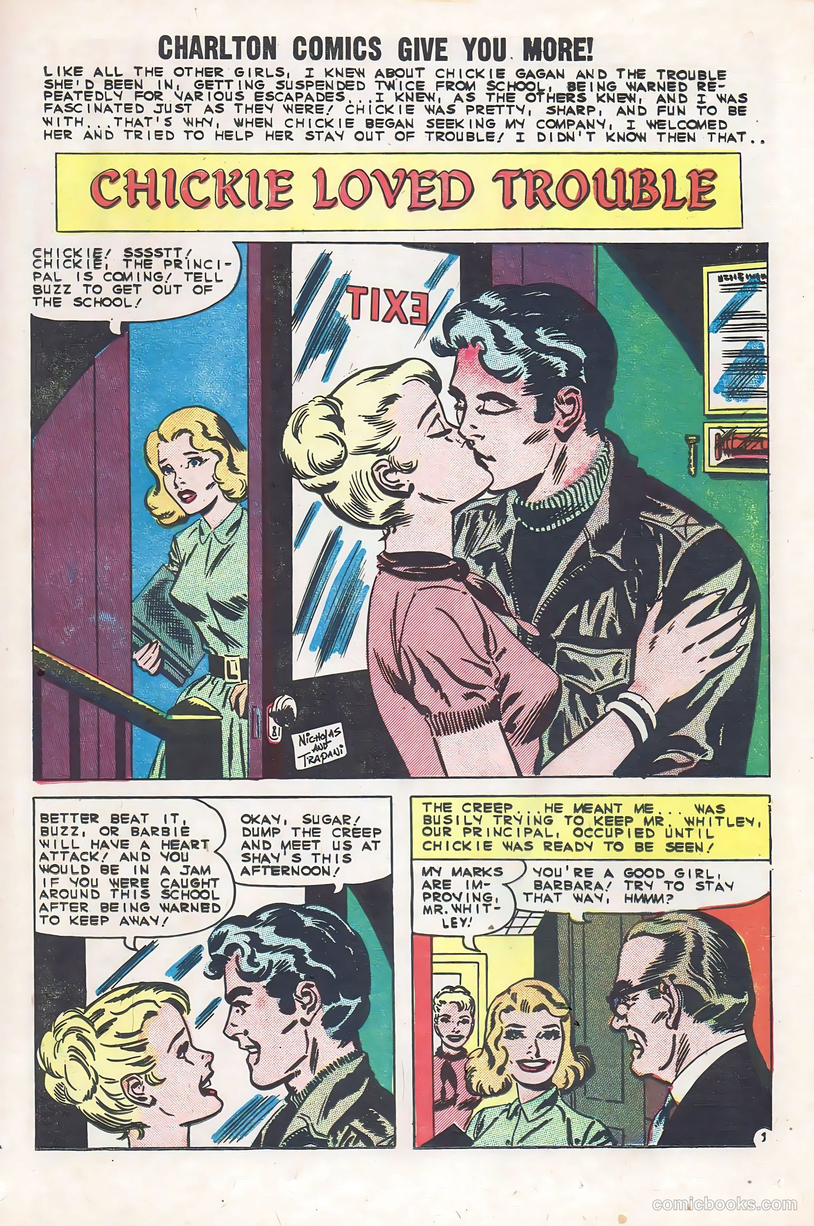 Teen-Age Love #15 (1960) — page 23 of 36