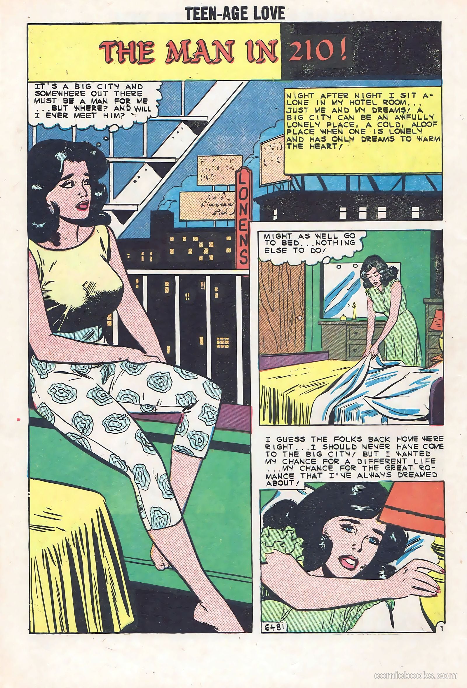 Teen-Age Love #15 (1960) — page 28 of 36
