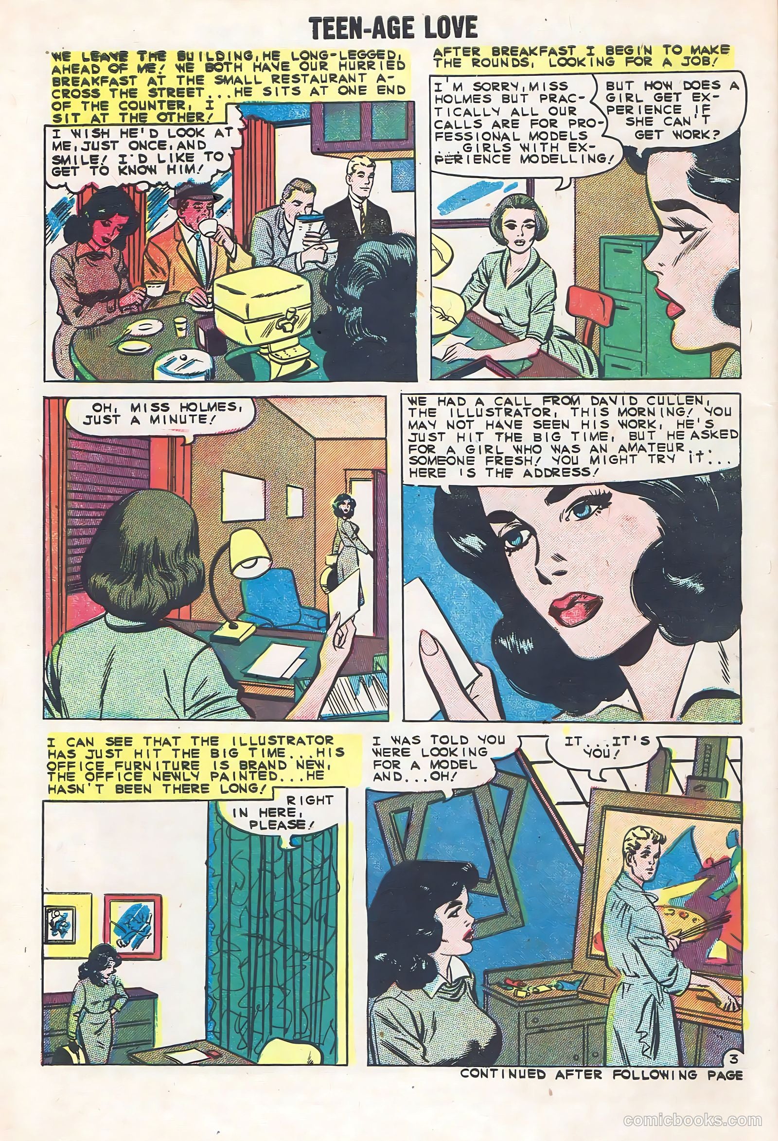 Teen-Age Love #15 (1960) — page 30 of 36