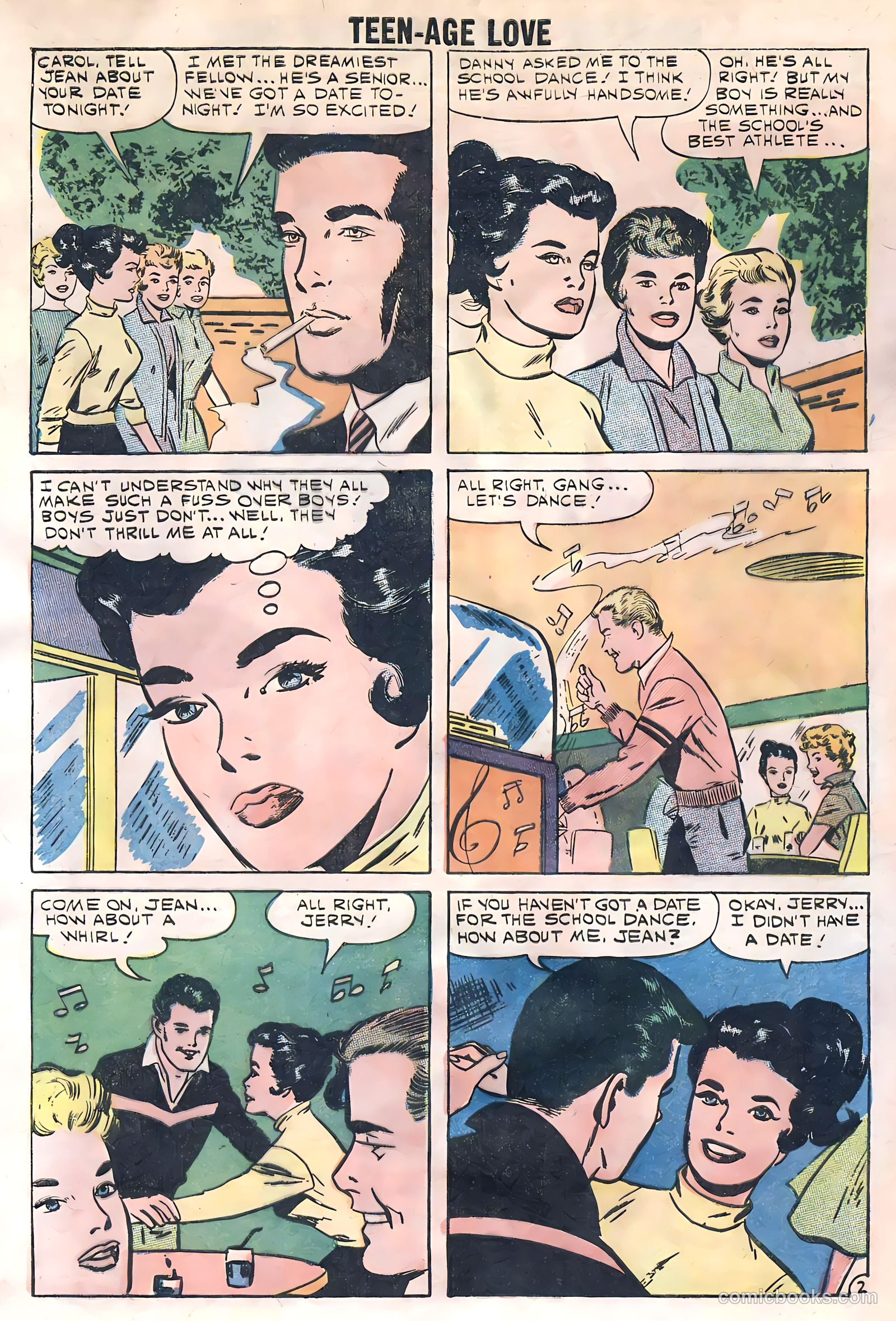 Teen-Age Love #16 (1960) — page 4 of 36