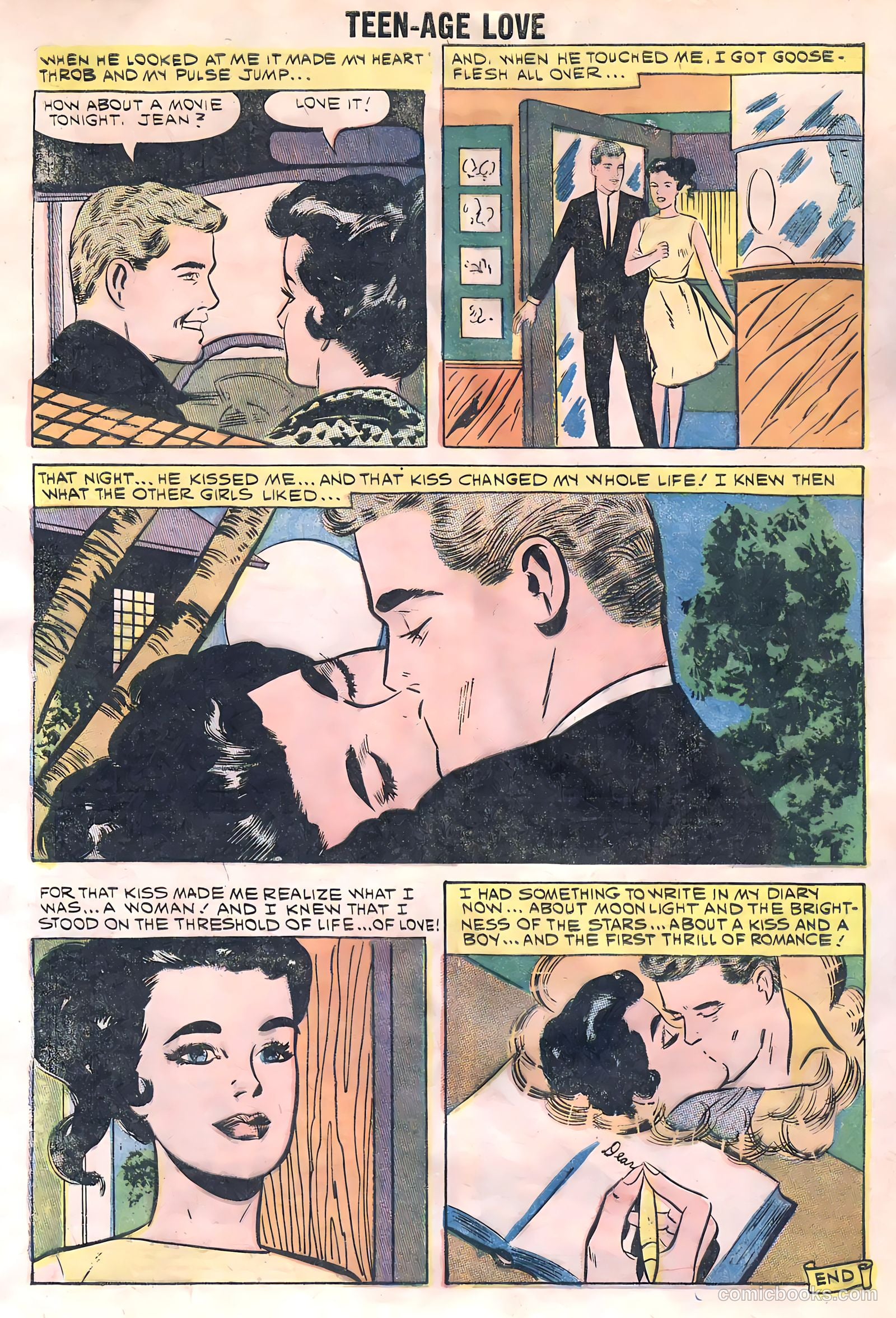 Teen-Age Love #16 (1960) — page 8 of 36