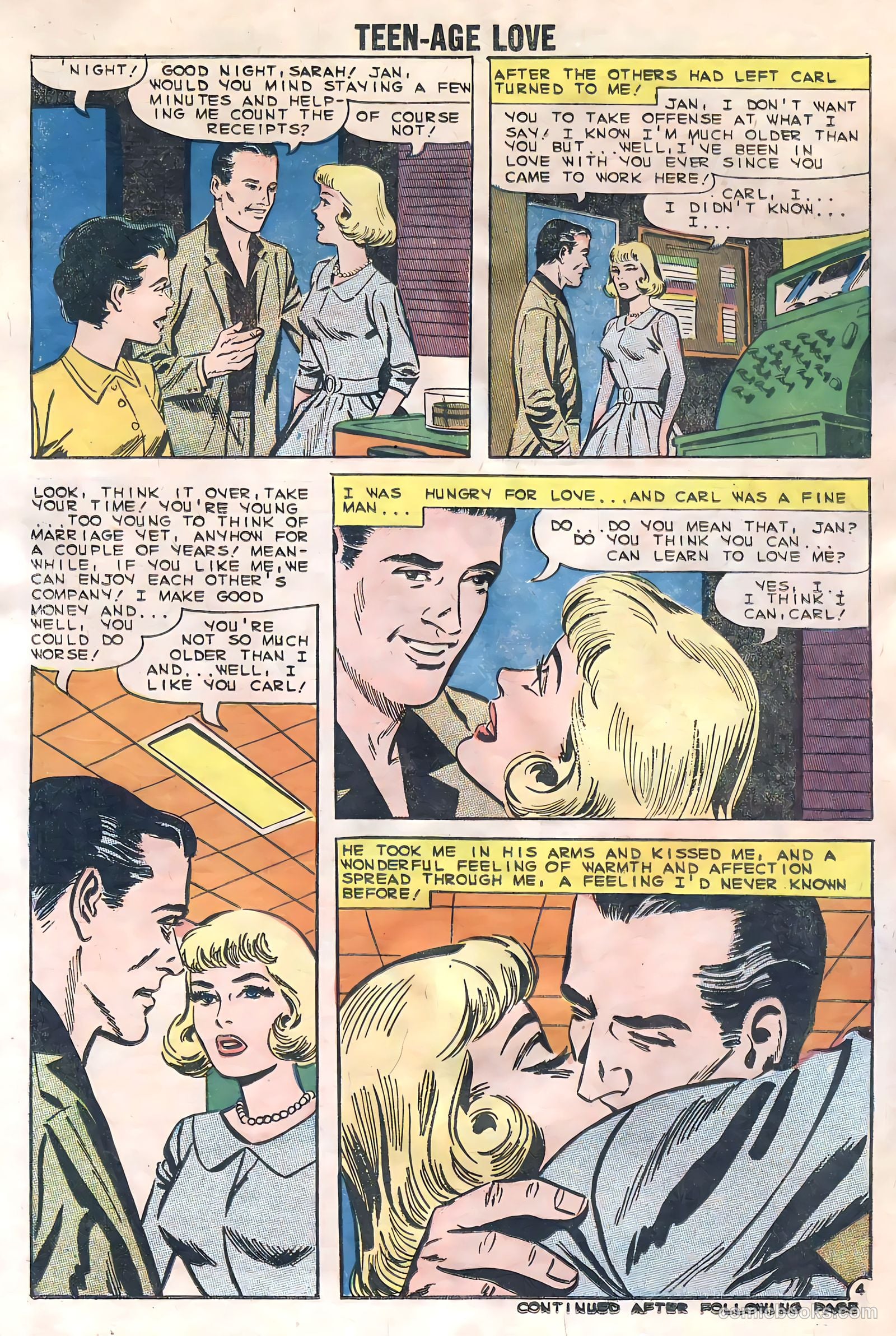 Teen-Age Love #16 (1960) — page 14 of 36
