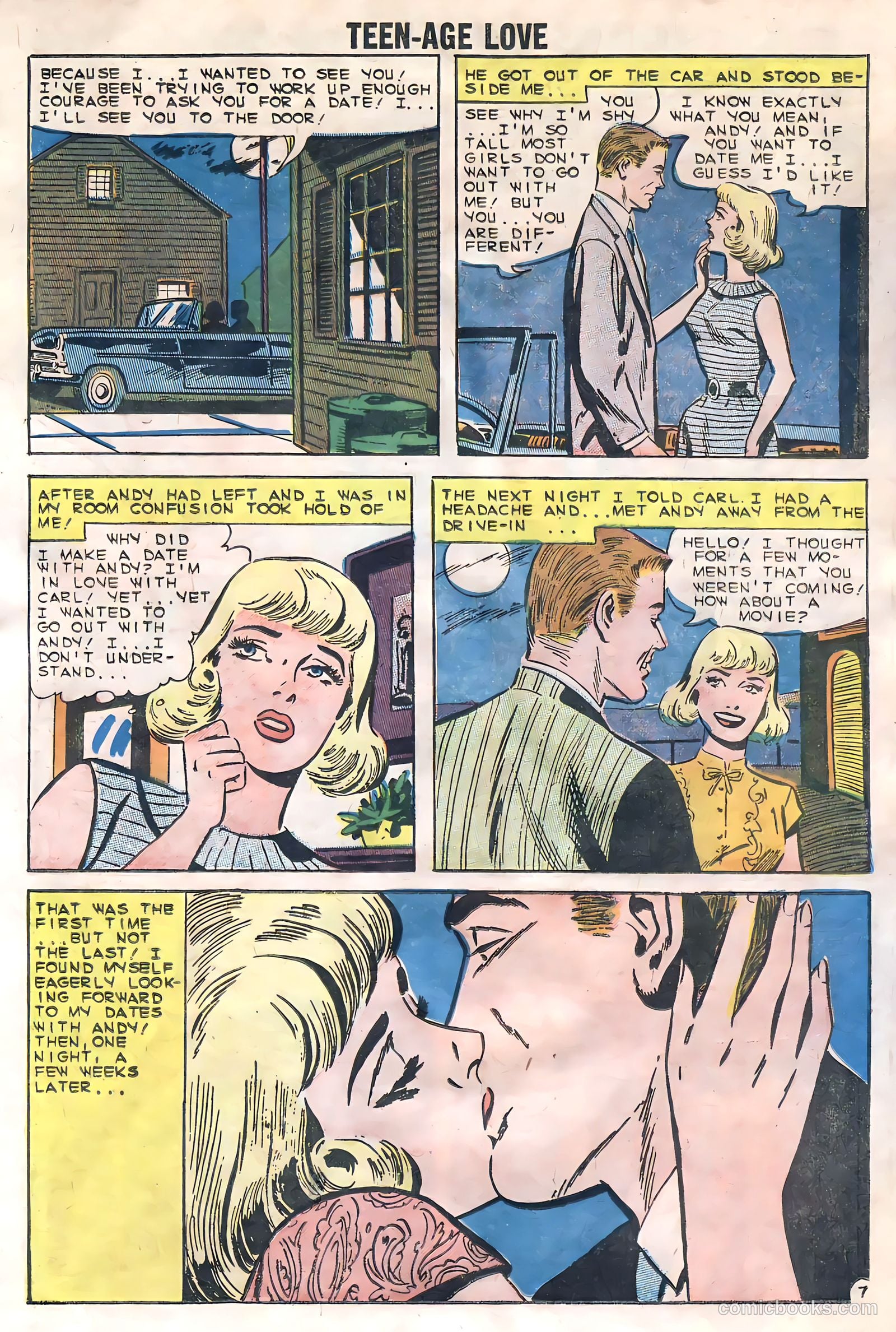 Teen-Age Love #16 (1960) — page 18 of 36