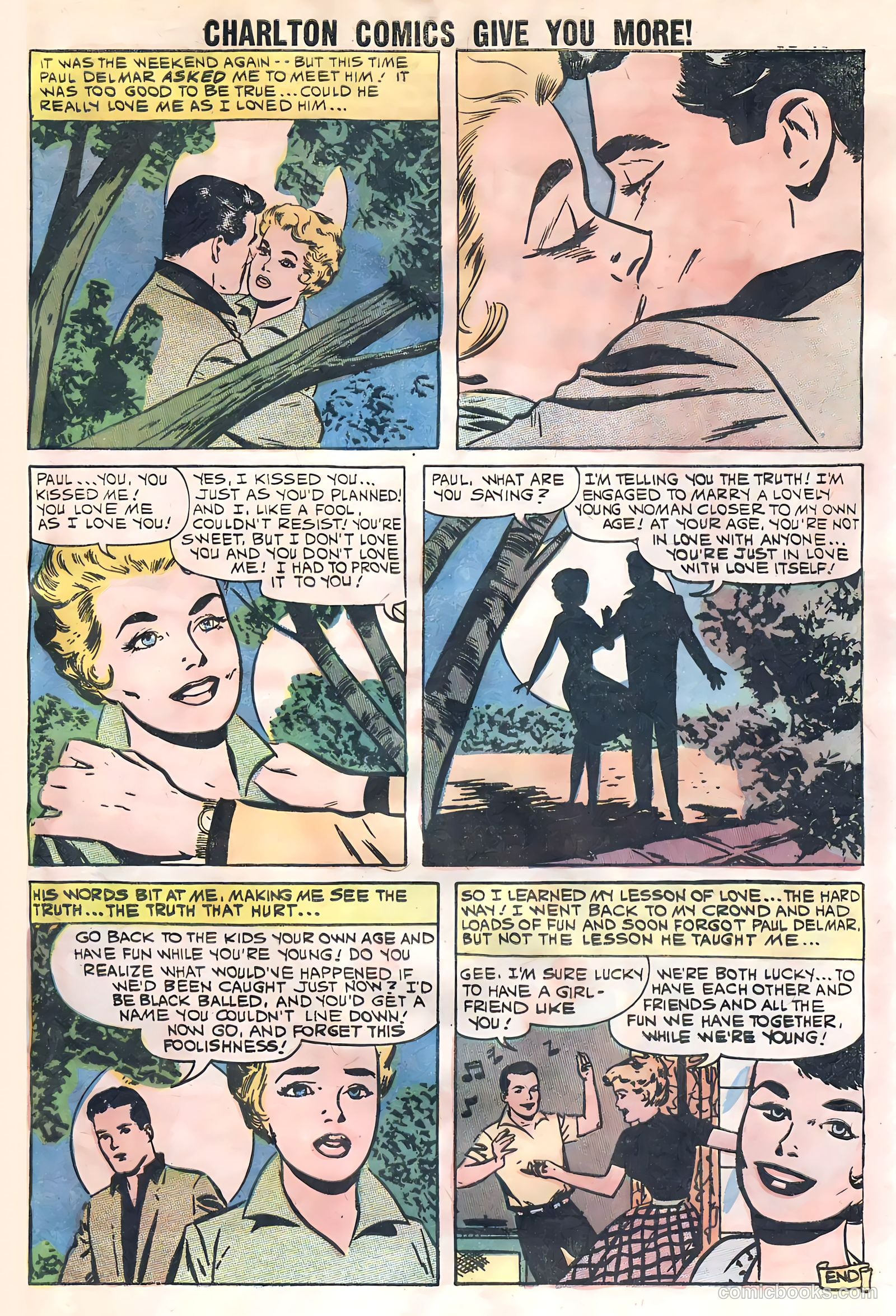 Teen-Age Love #16 (1960) — page 33 of 36