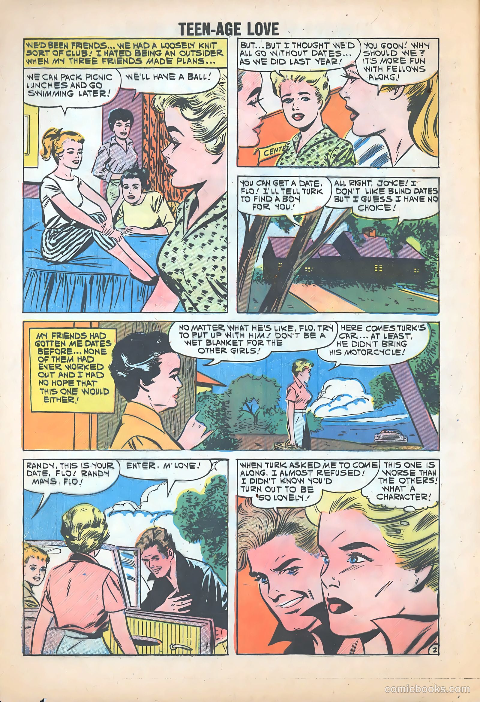 Teen-Age Love #17 (1960) — page 4 of 36