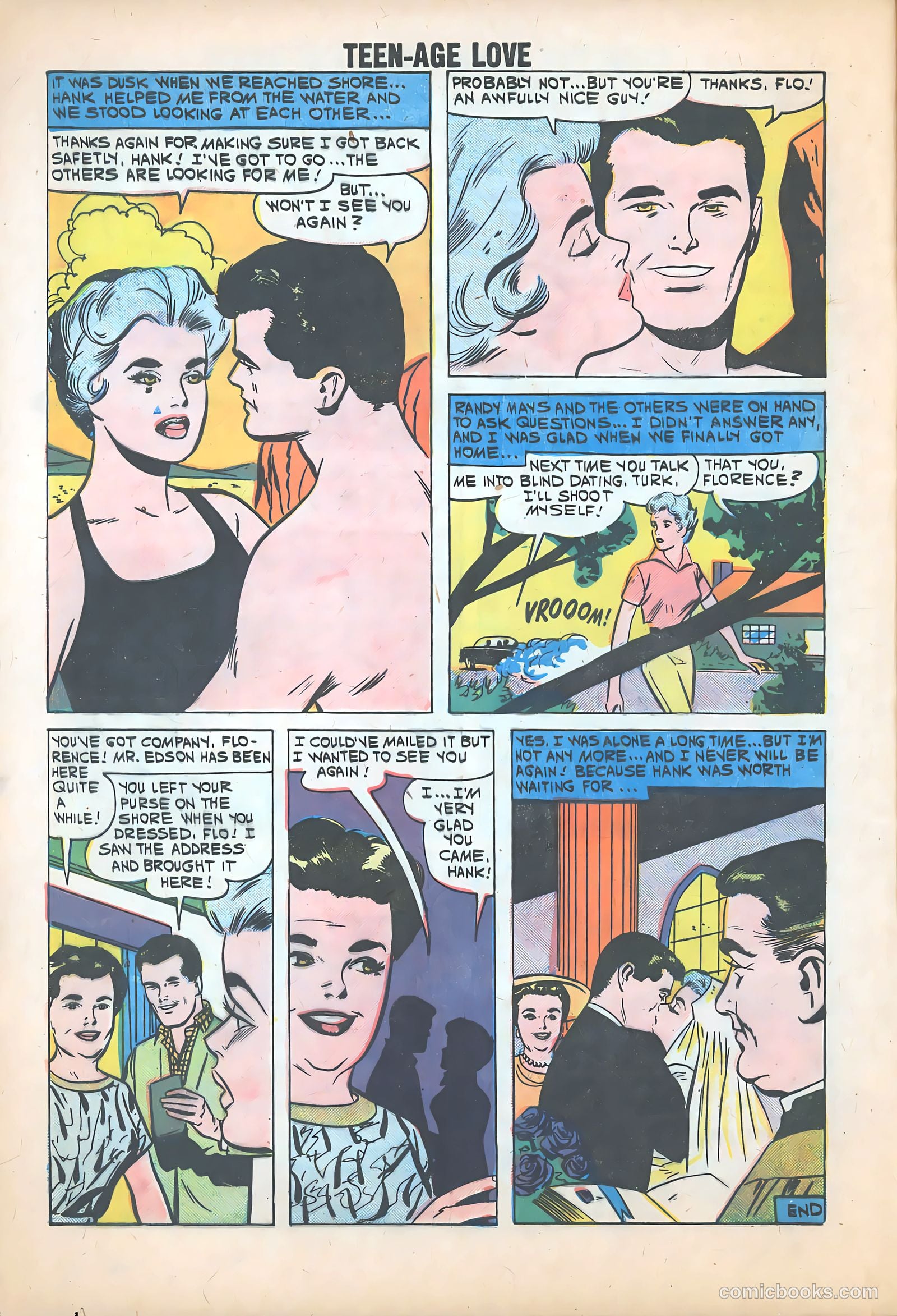 Teen-Age Love #17 (1960) — page 8 of 36