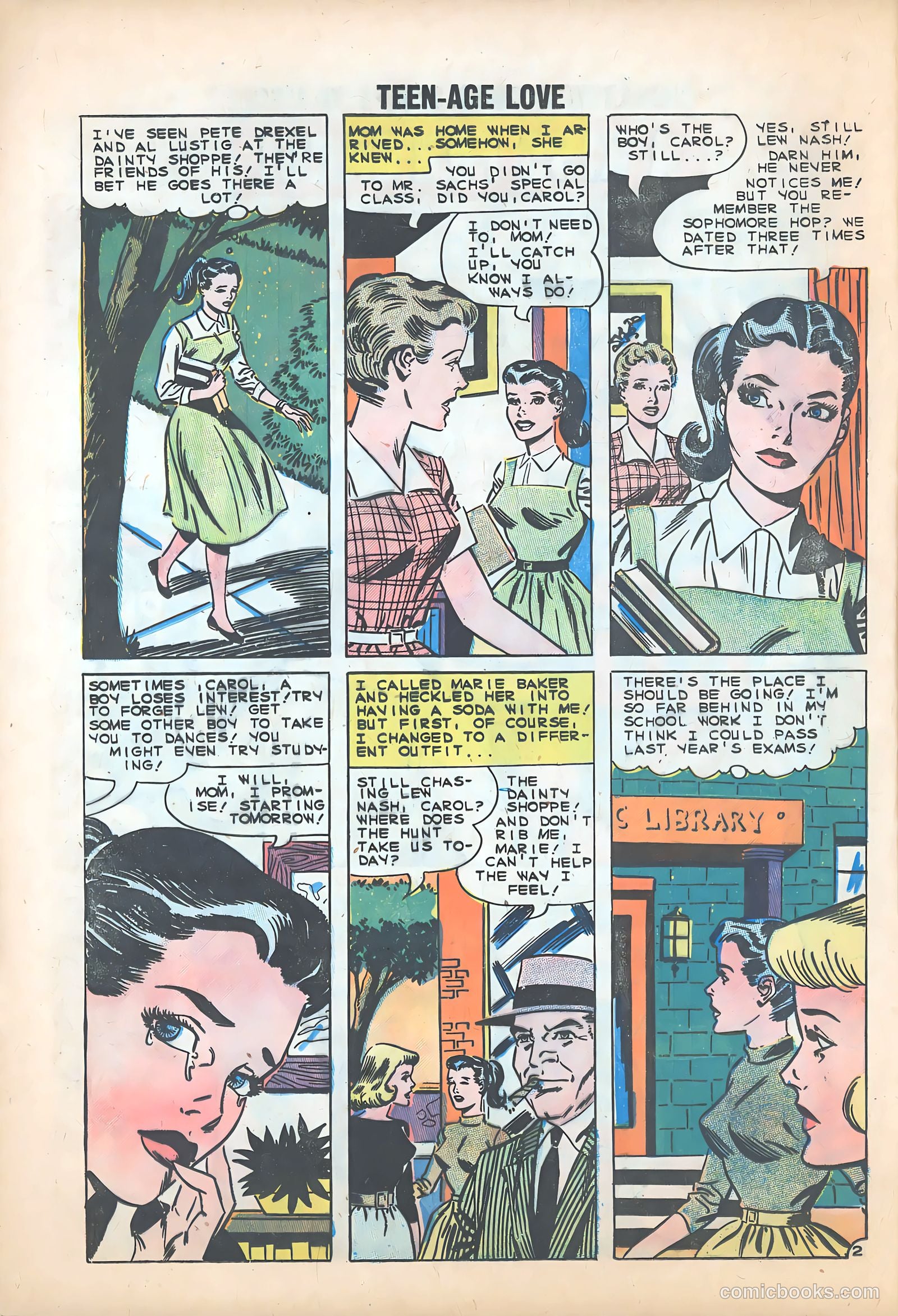 Teen-Age Love #17 (1960) — page 12 of 36