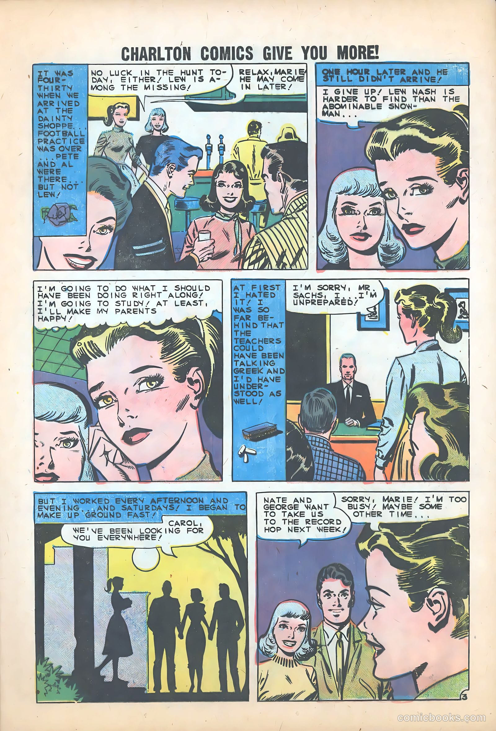 Teen-Age Love #17 (1960) — page 13 of 36