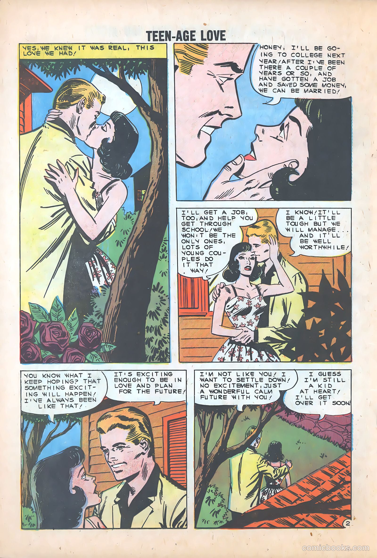 Teen-Age Love #17 (1960) — page 18 of 36