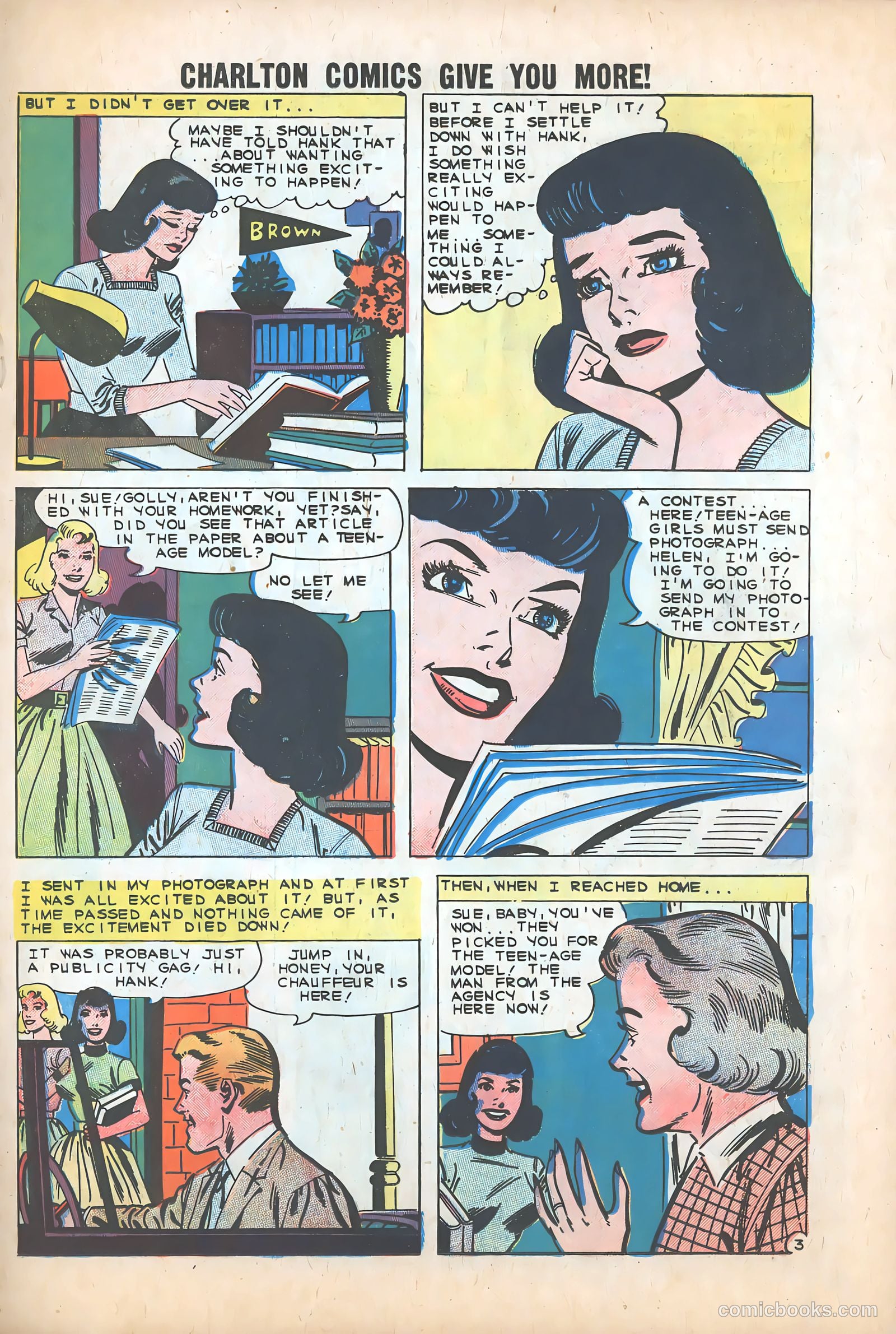 Teen-Age Love #17 (1960) — page 19 of 36