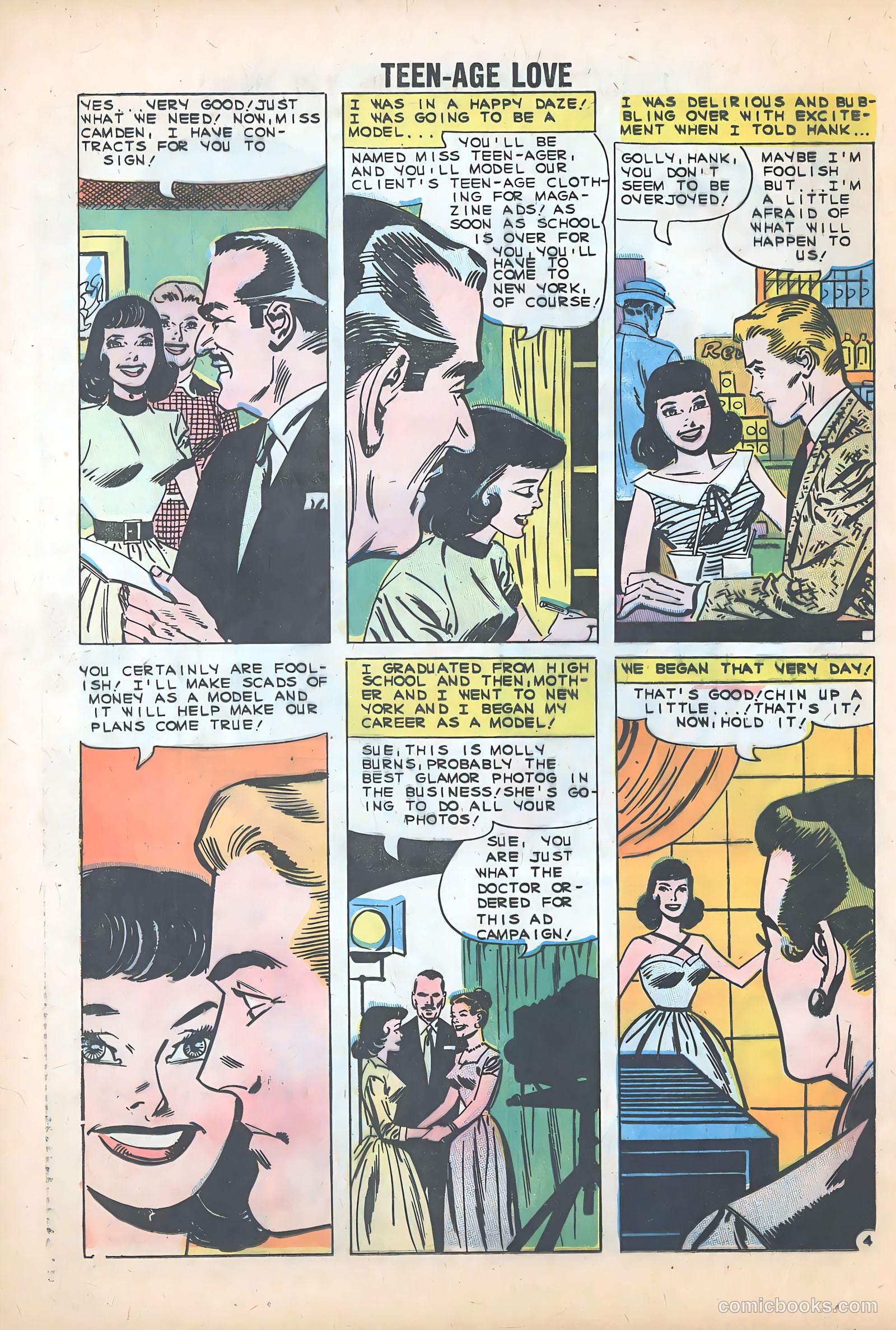 Teen-Age Love #17 (1960) — page 20 of 36