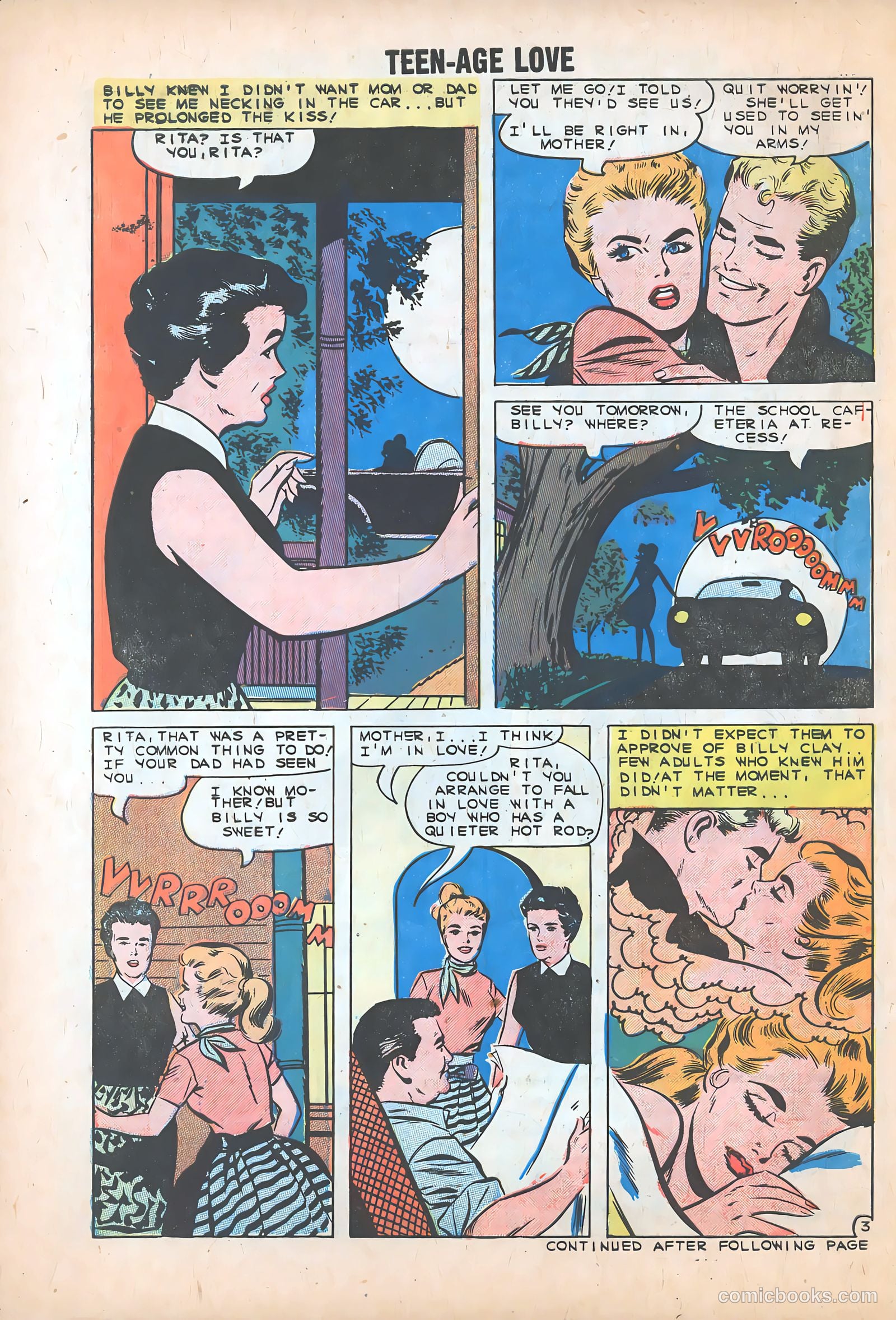 Teen-Age Love #17 (1960) — page 30 of 36