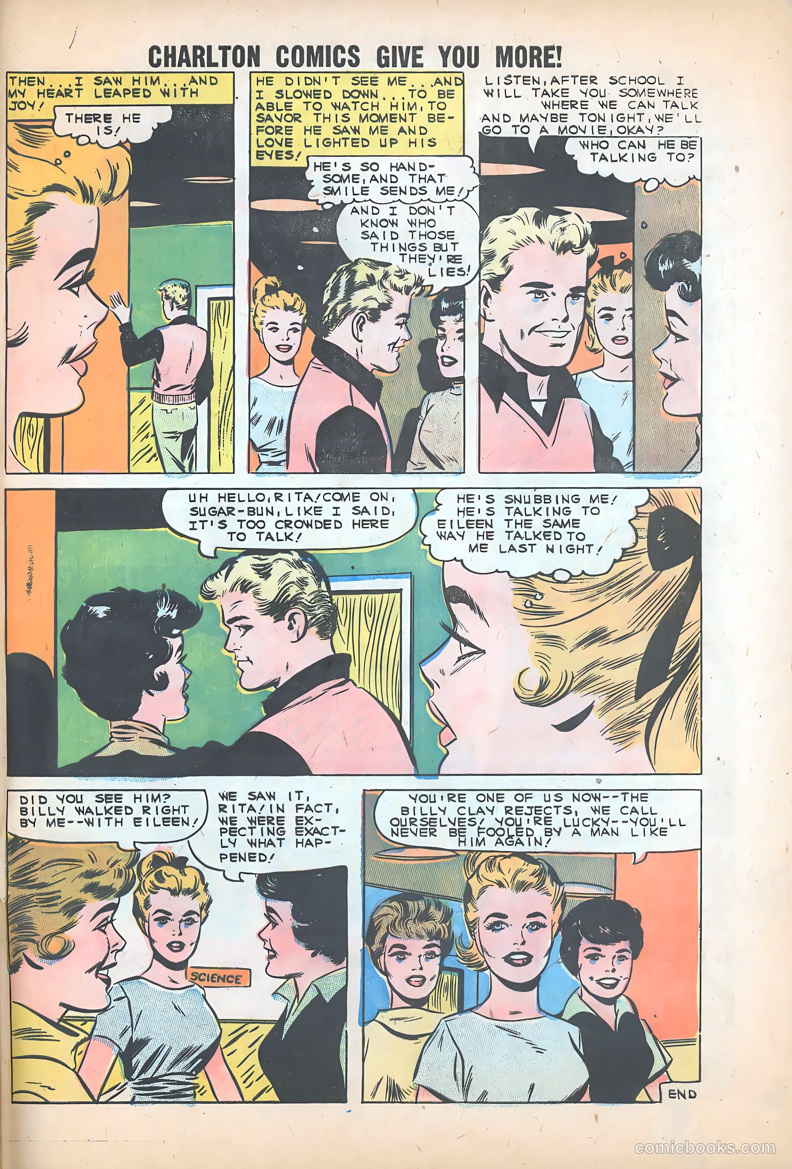 Teen-Age Love #17 (1960) — page 33 of 36