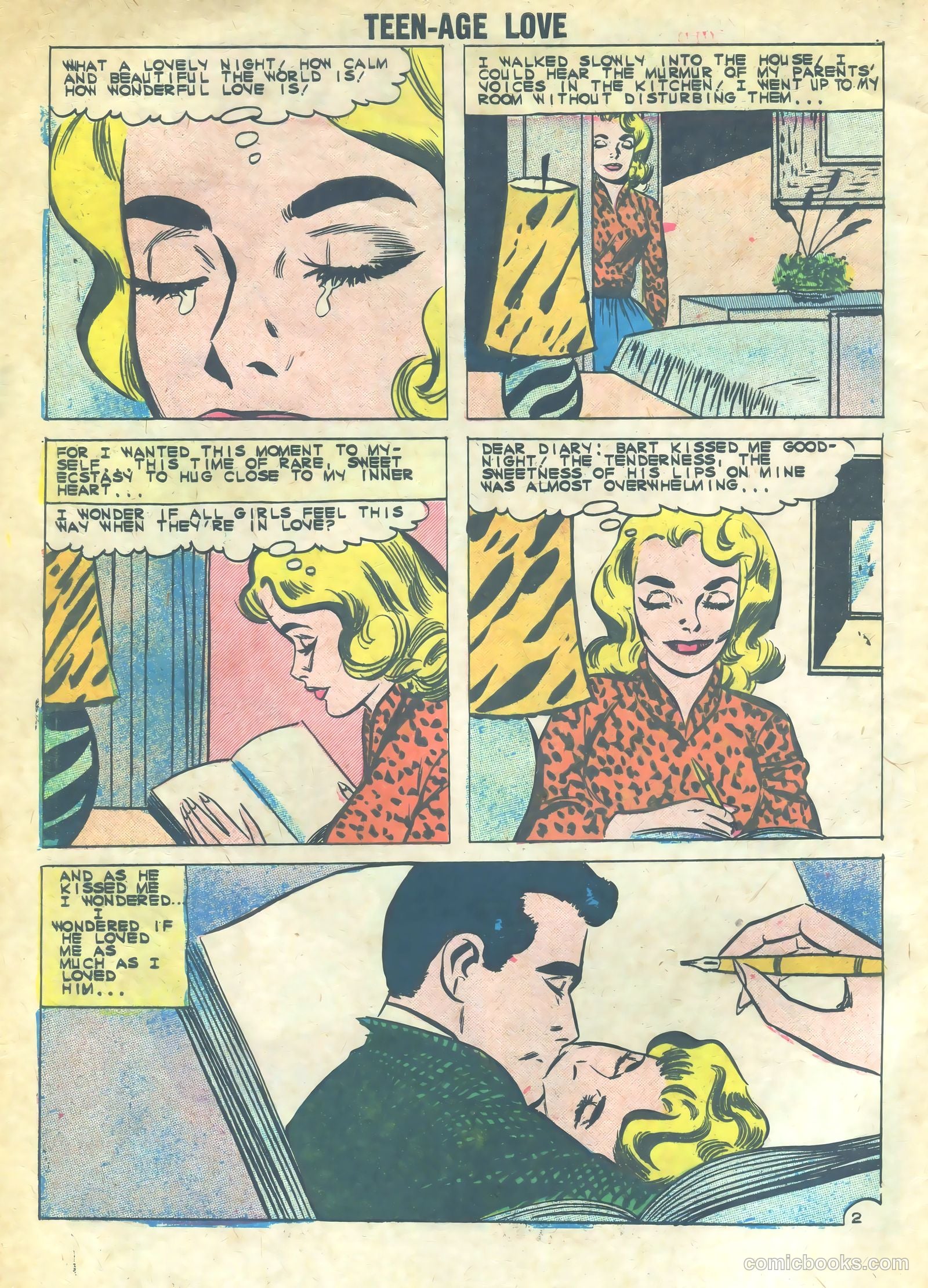 Teen-Age Love #20 (1961) — page 4 of 36