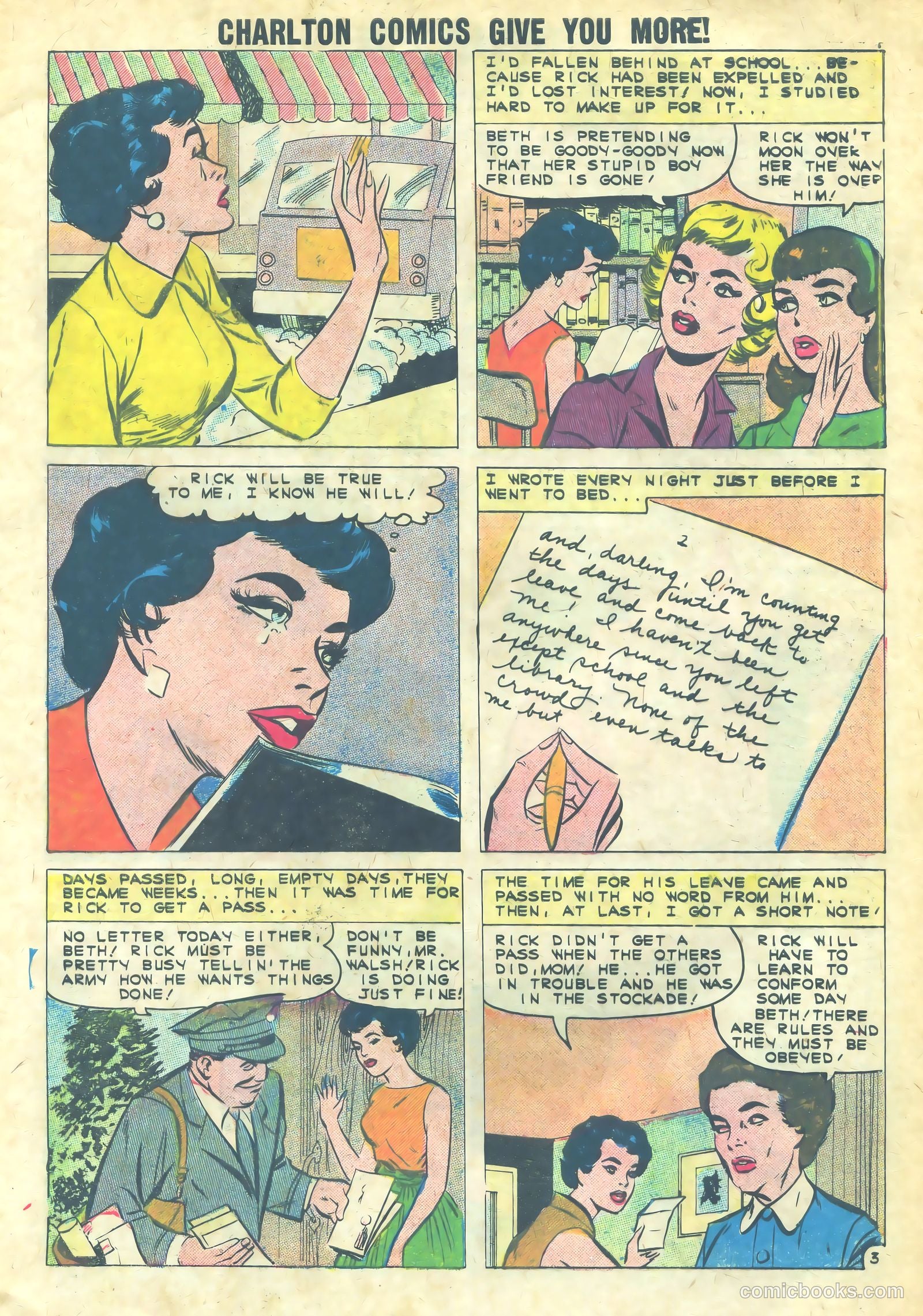 Teen-Age Love #20 (1961) — page 9 of 36