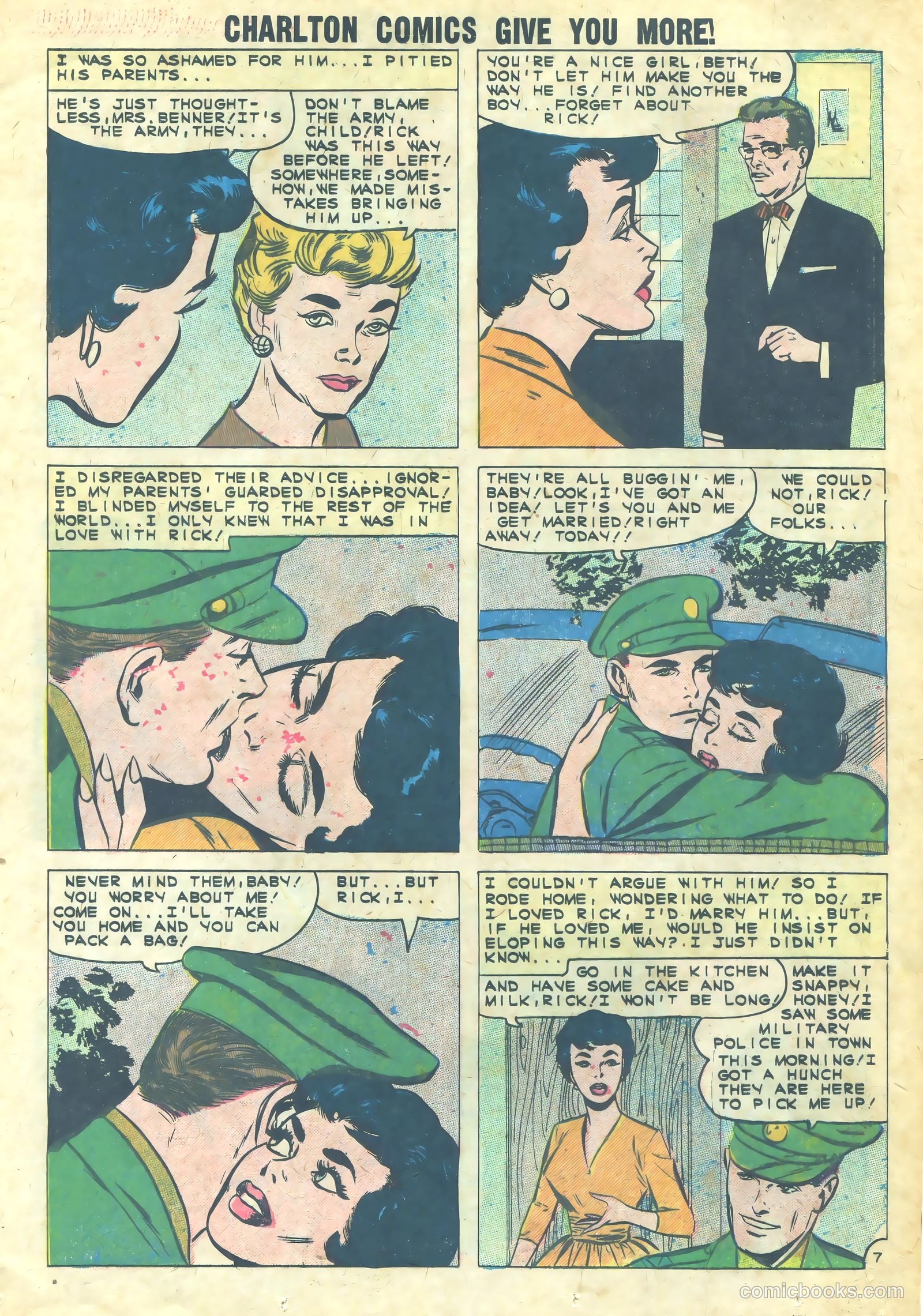 Teen-Age Love #20 (1961) — page 13 of 36