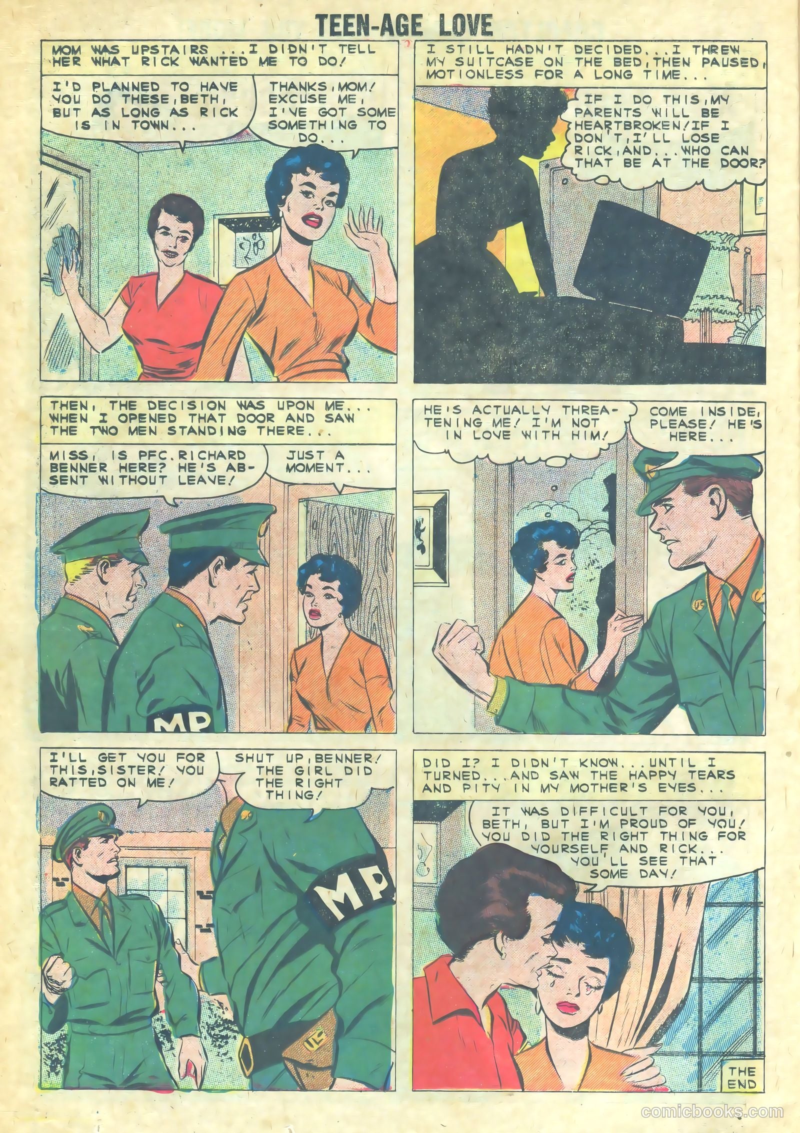Teen-Age Love #20 (1961) — page 14 of 36
