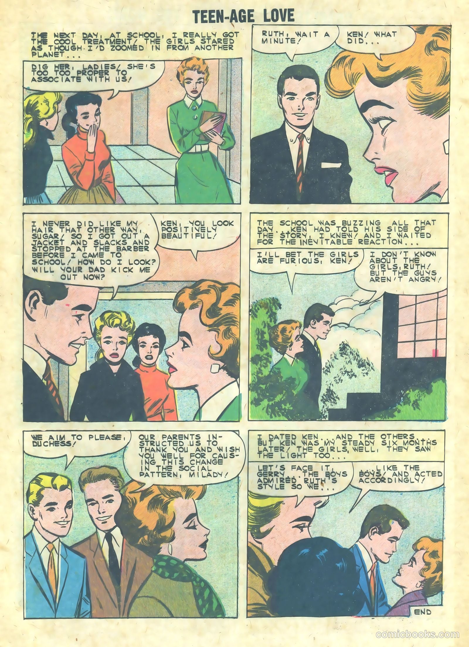 Teen-Age Love #20 (1961) — page 20 of 36