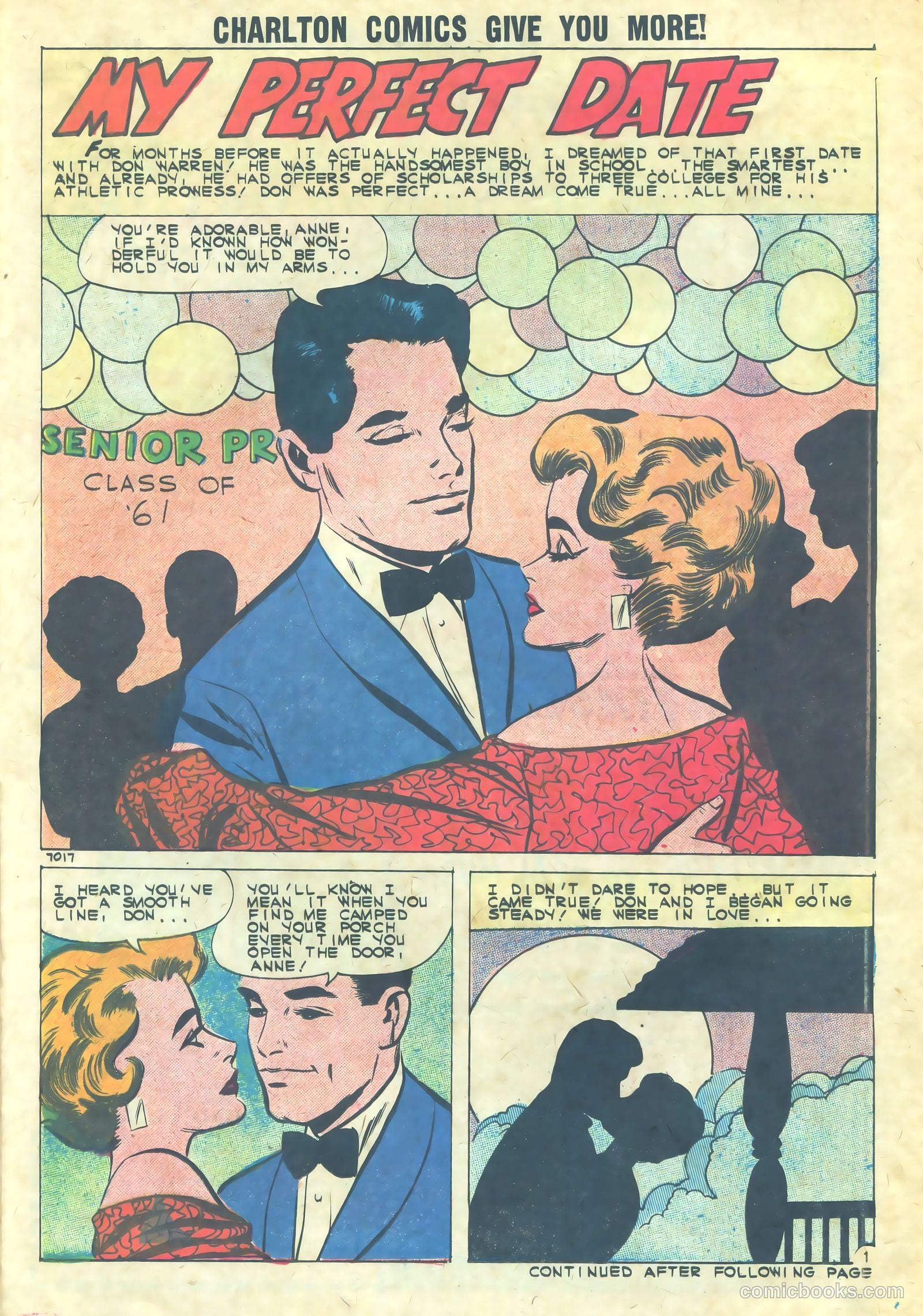 Teen-Age Love #20 (1961) — page 21 of 36