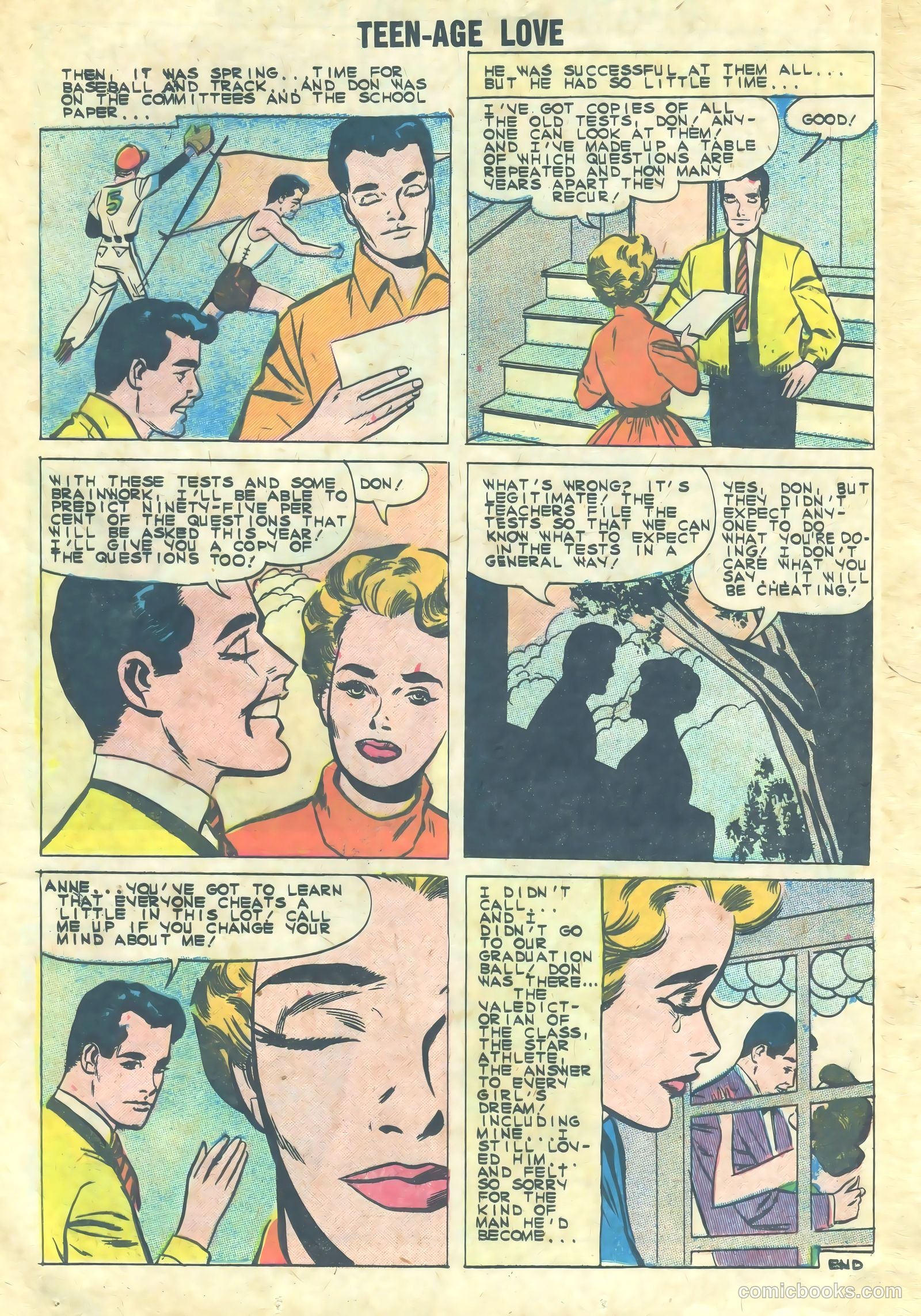 Teen-Age Love #20 (1961) — page 24 of 36