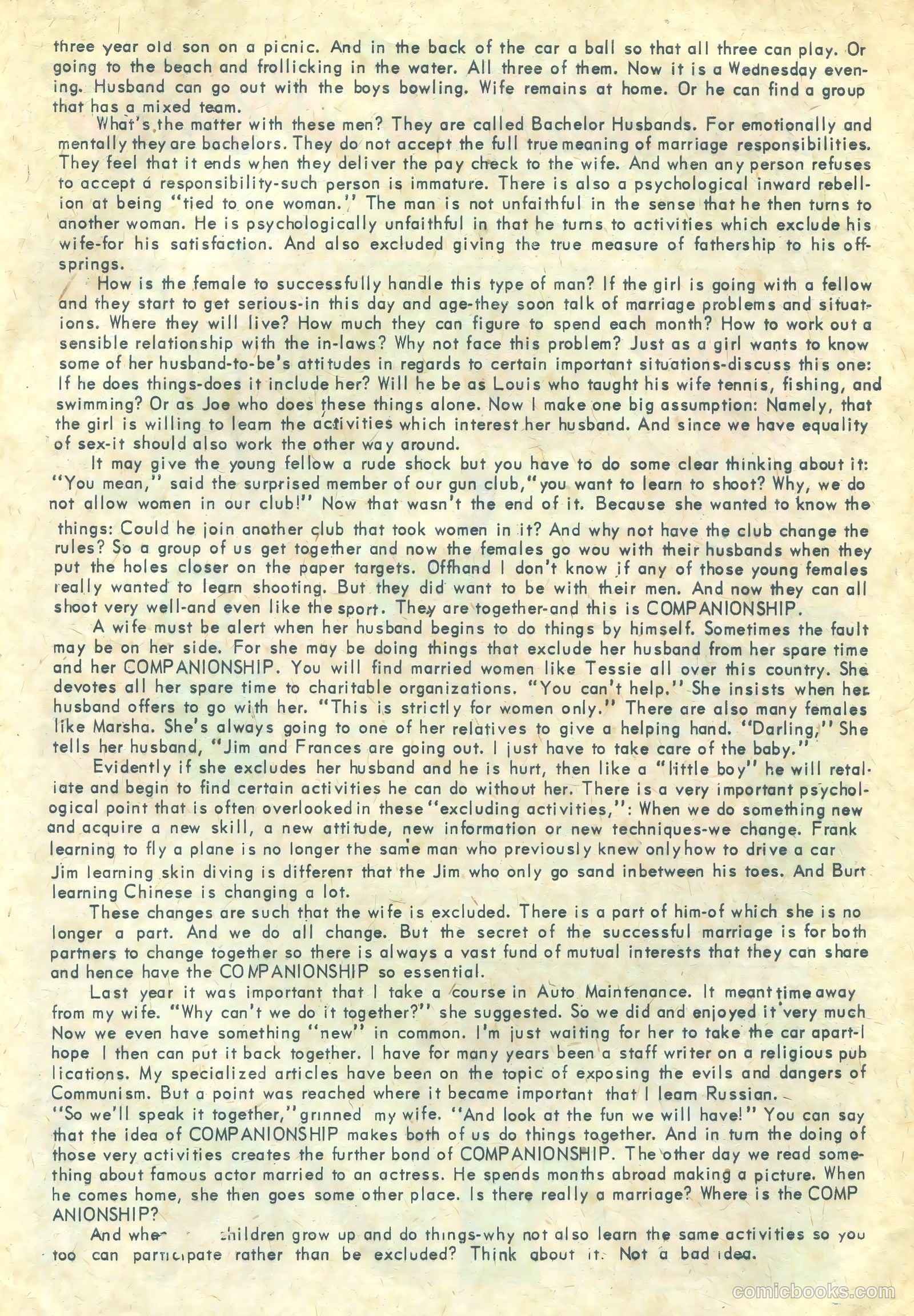 Teen-Age Love #20 (1961) — page 29 of 36