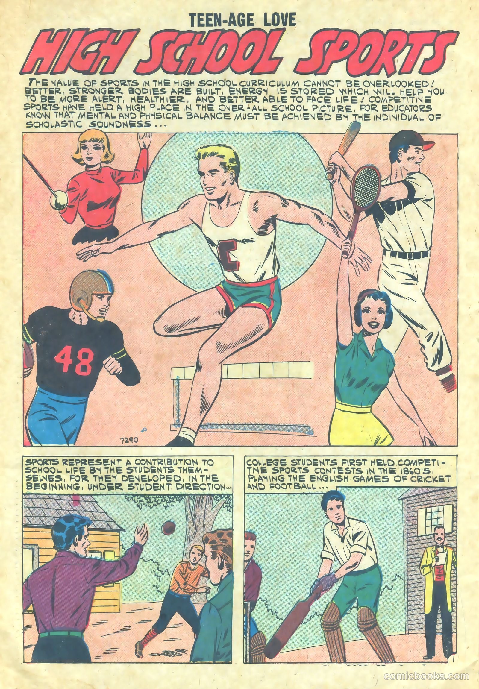 Teen-Age Love #20 (1961) — page 30 of 36