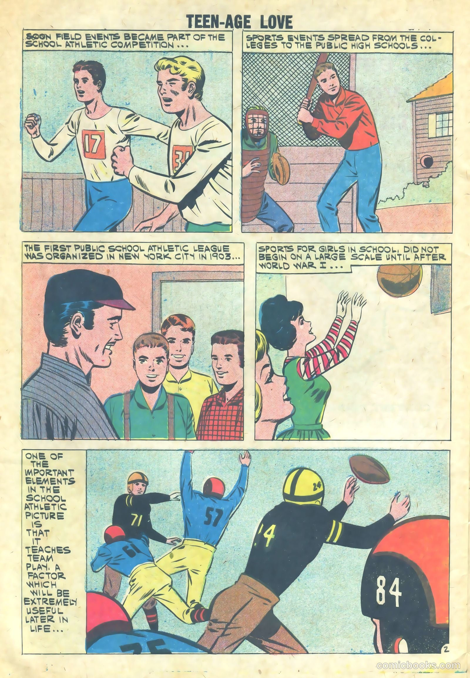Teen-Age Love #20 (1961) — page 32 of 36