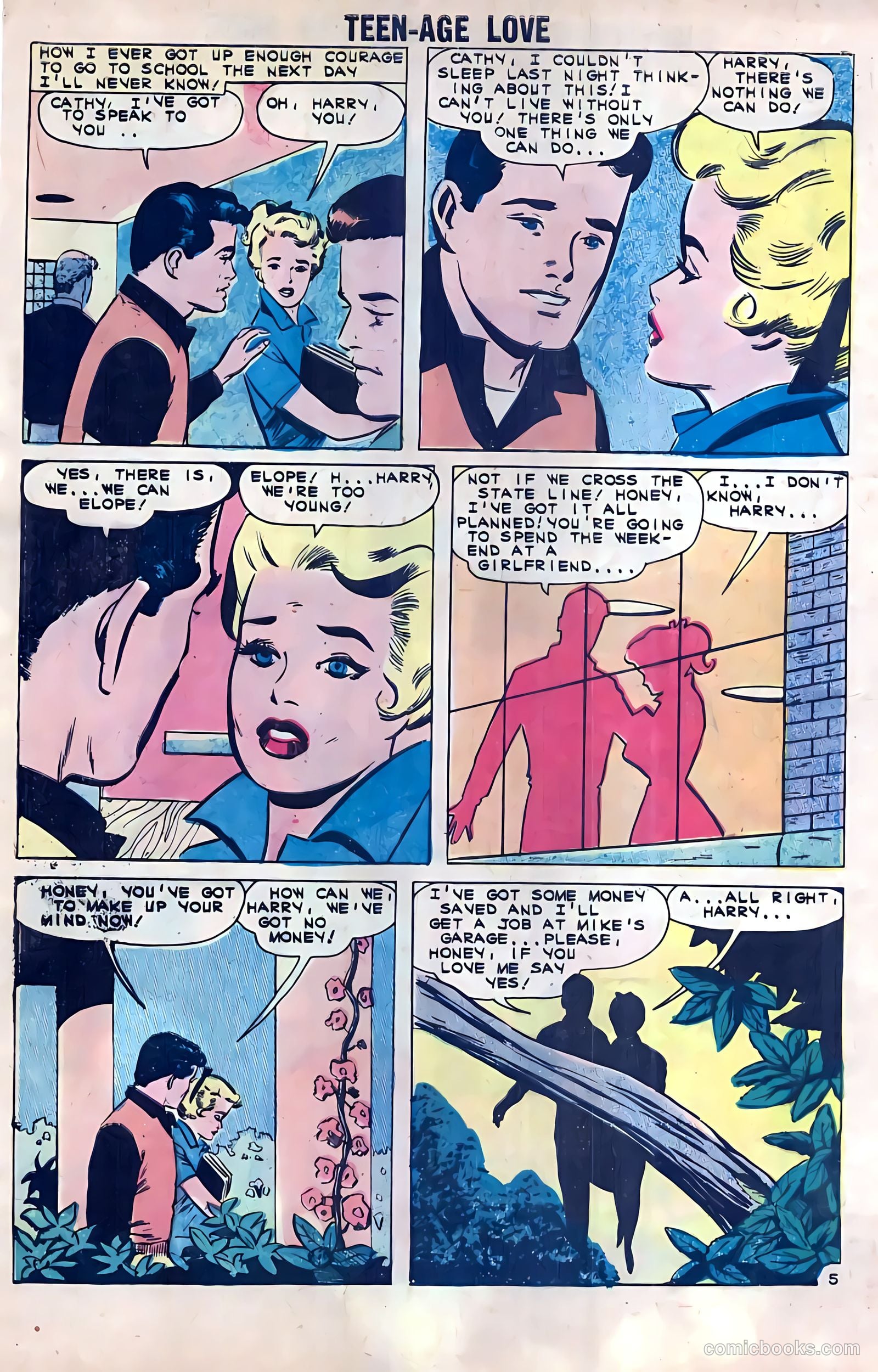 Teen-Age Love #23 (1961) — page 9 of 37