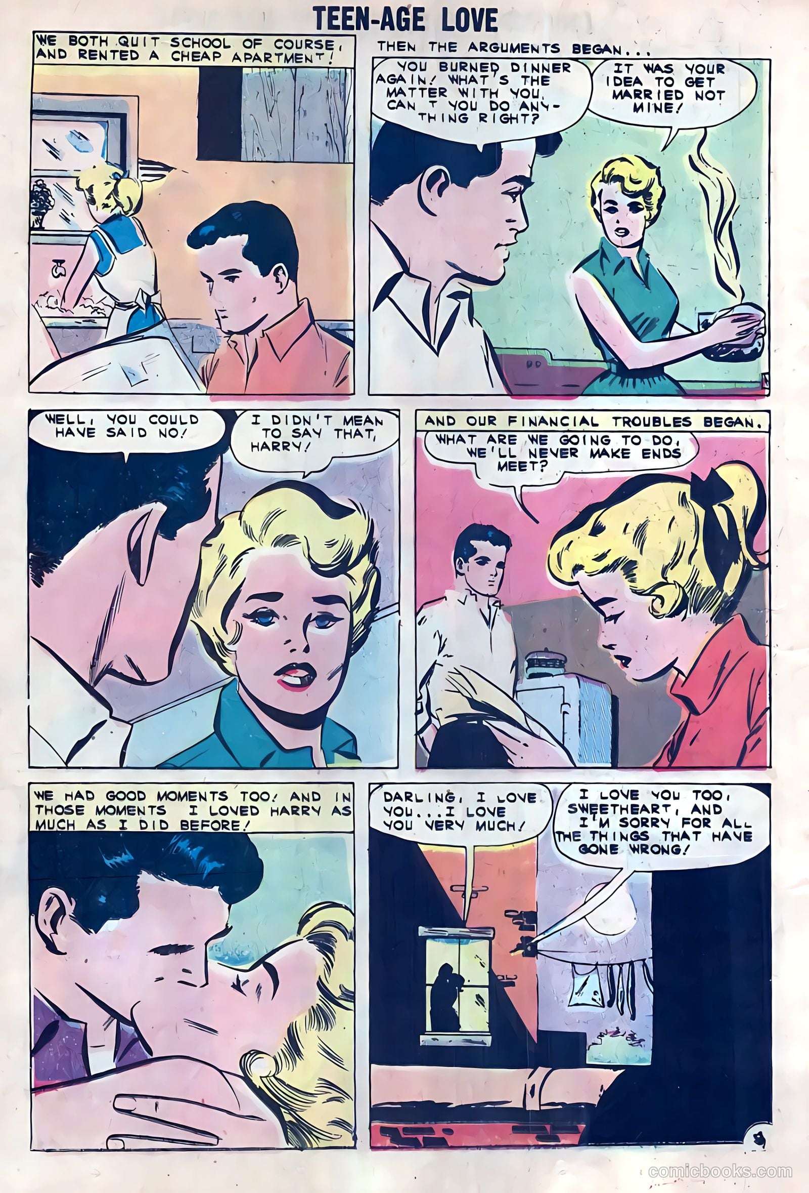 Teen-Age Love #23 (1961) — page 13 of 37