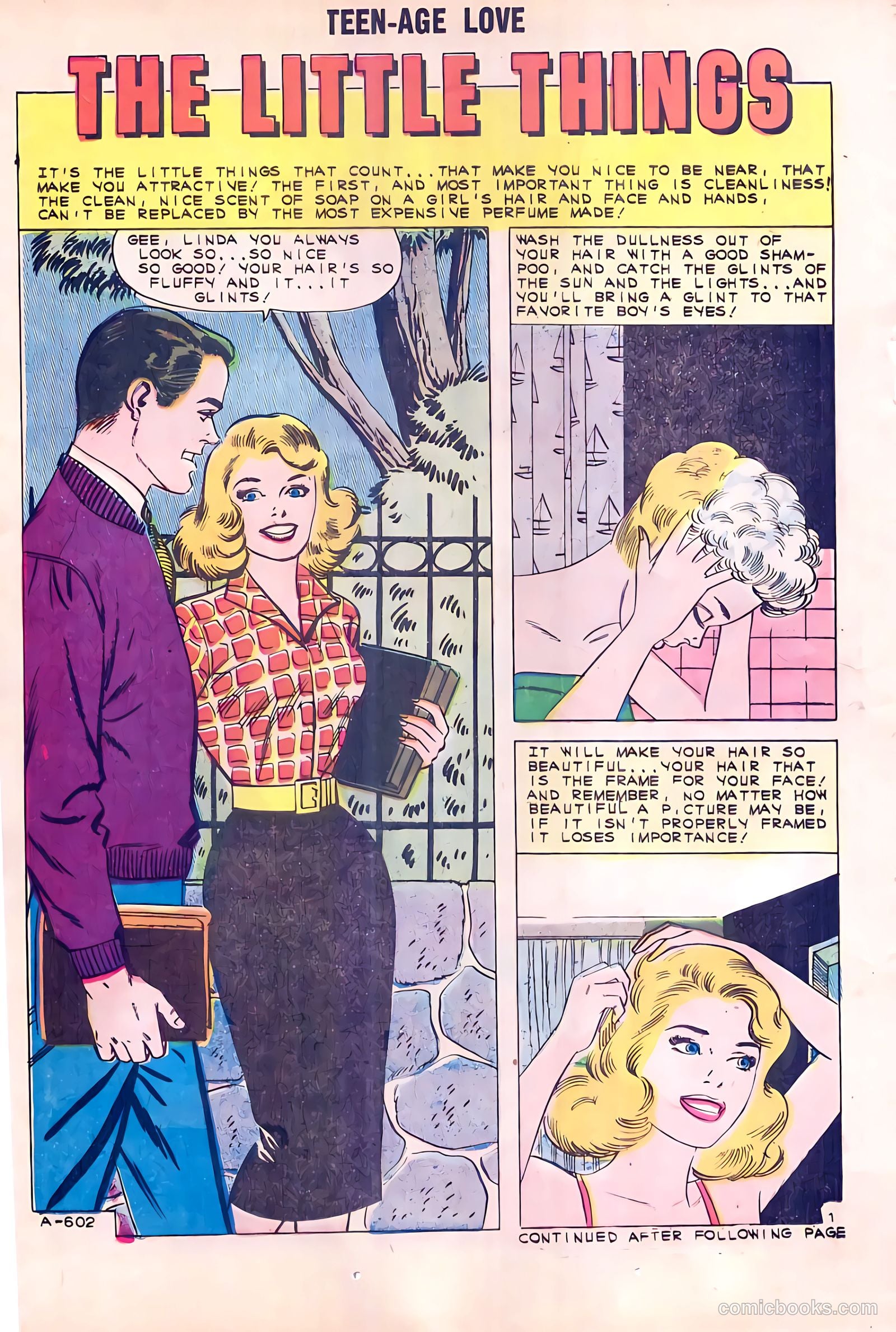Teen-Age Love #23 (1961) — page 15 of 37