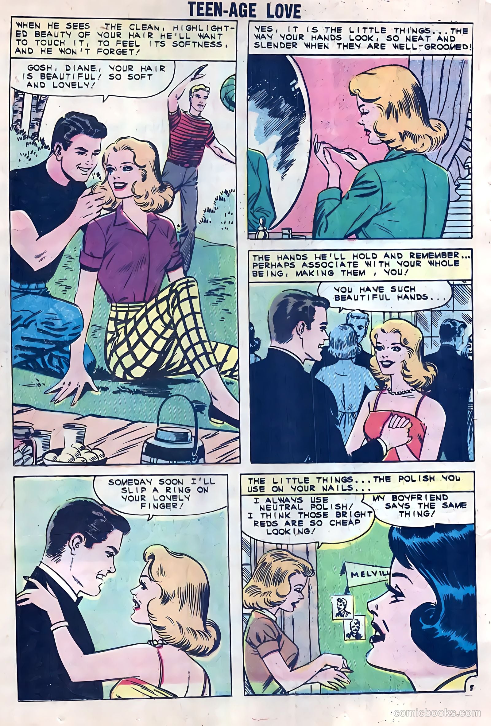 Teen-Age Love #23 (1961) — page 17 of 37