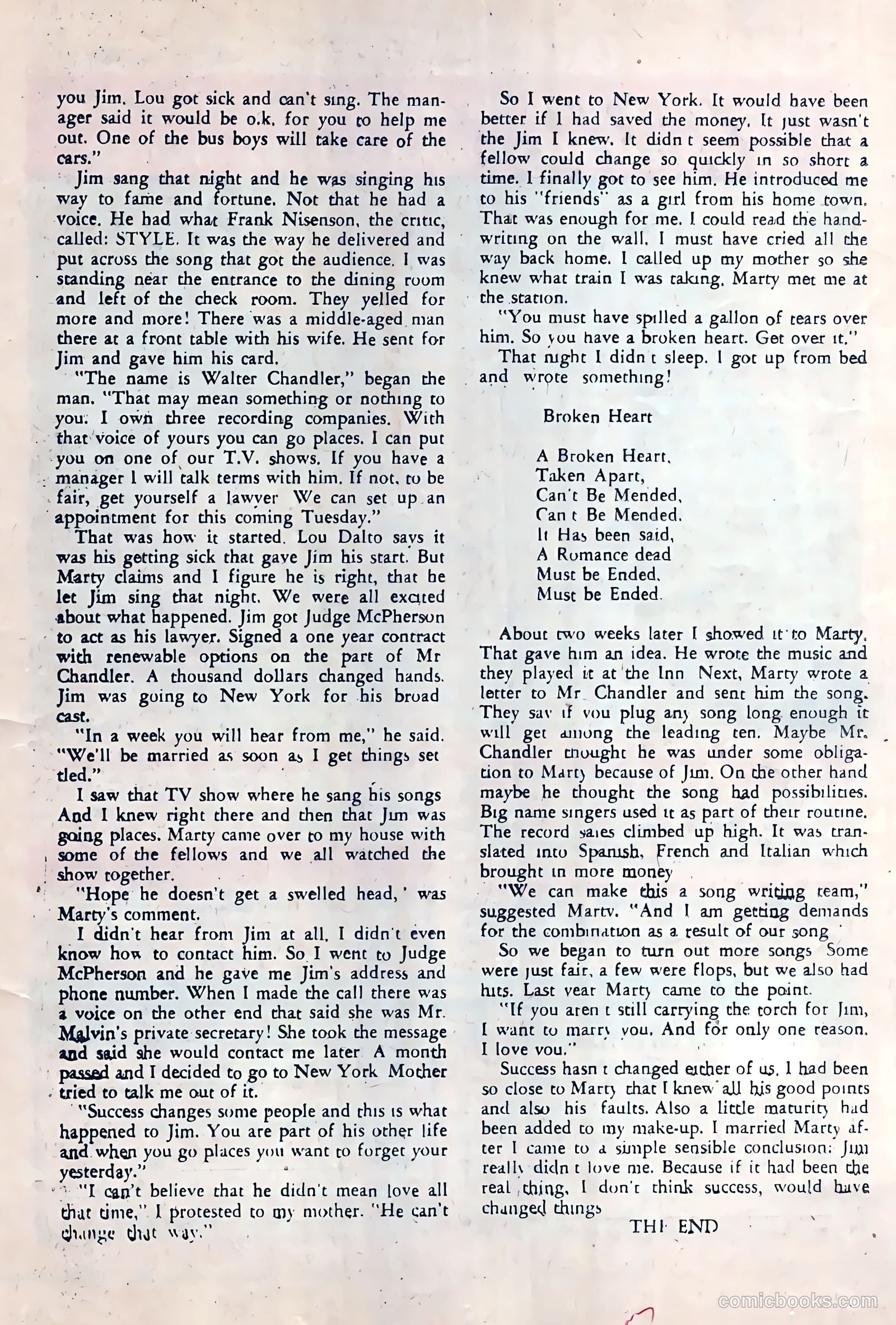 Teen-Age Love #23 (1961) — page 22 of 37