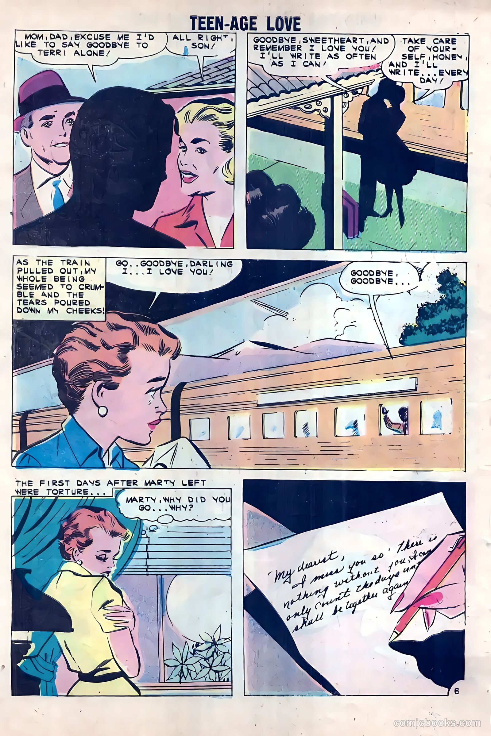 Teen-Age Love #23 (1961) — page 29 of 37