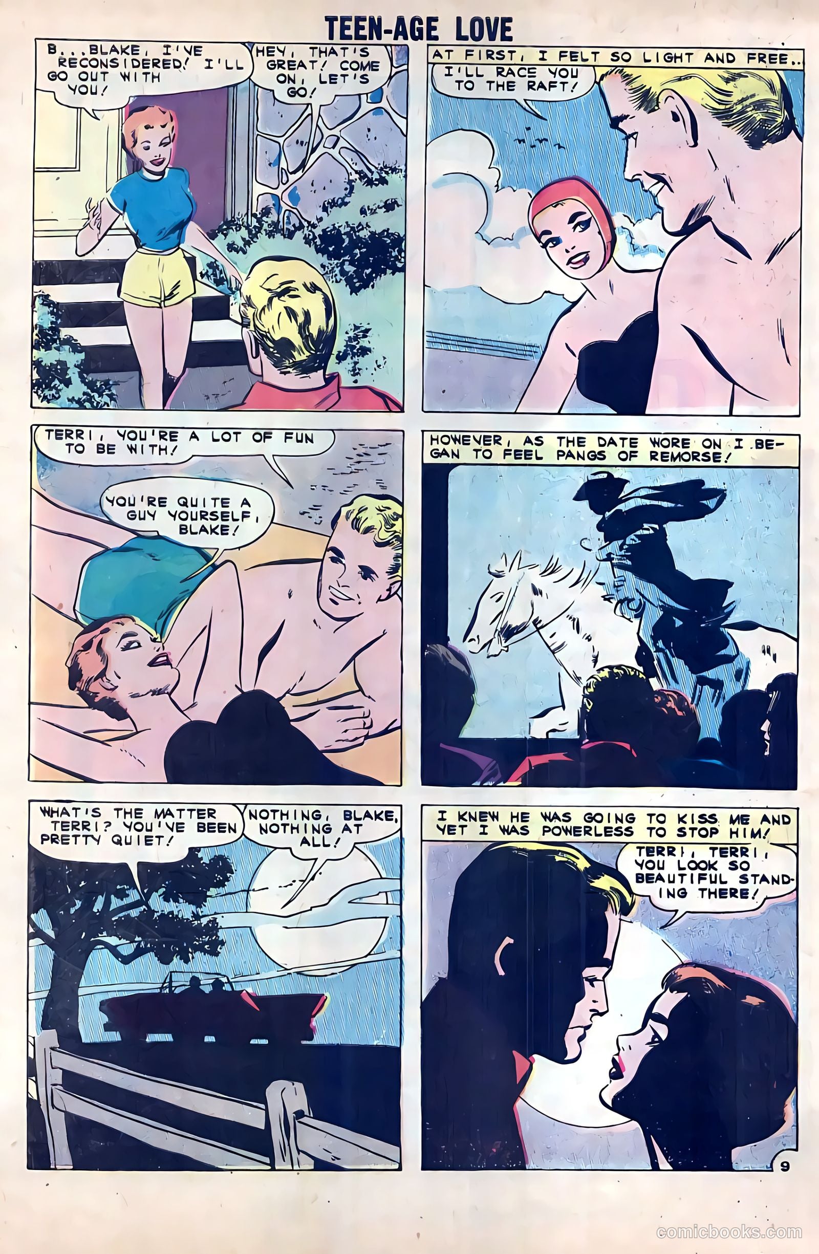 Teen-Age Love #23 (1961) — page 33 of 37