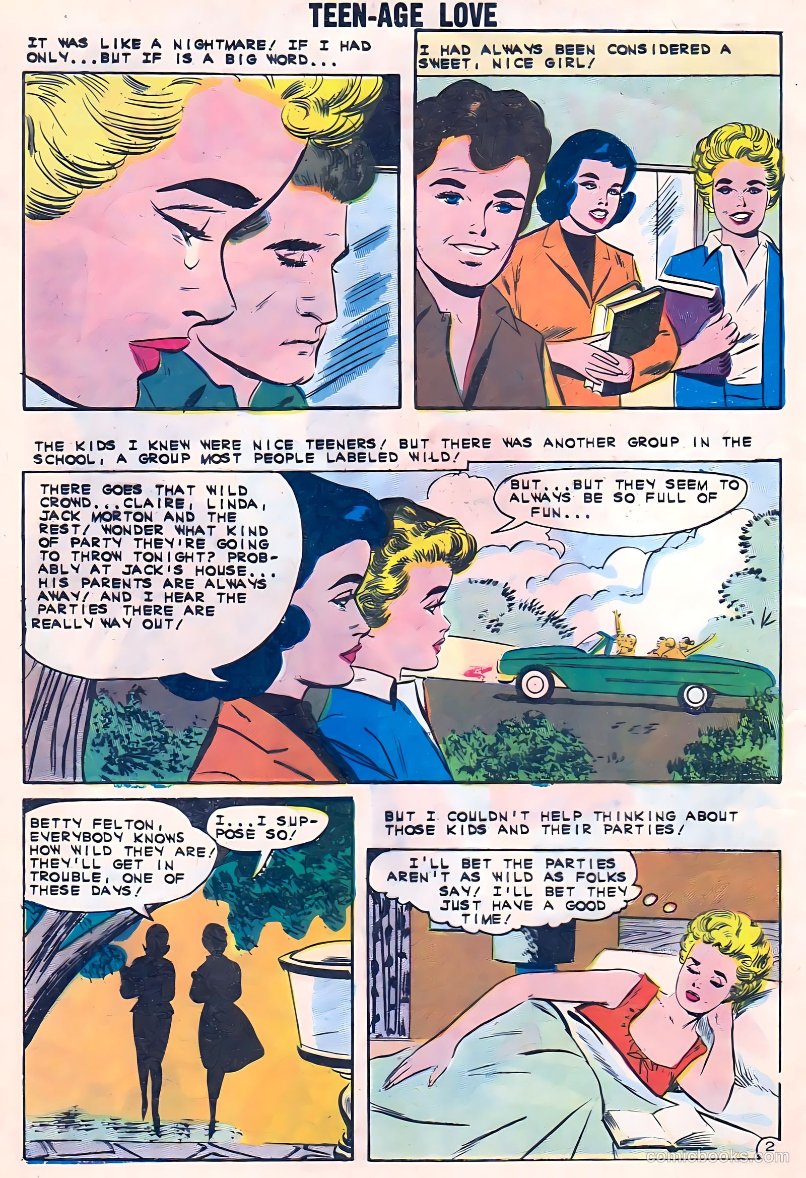 Teen-Age Love #24 (1962) — page 4 of 36