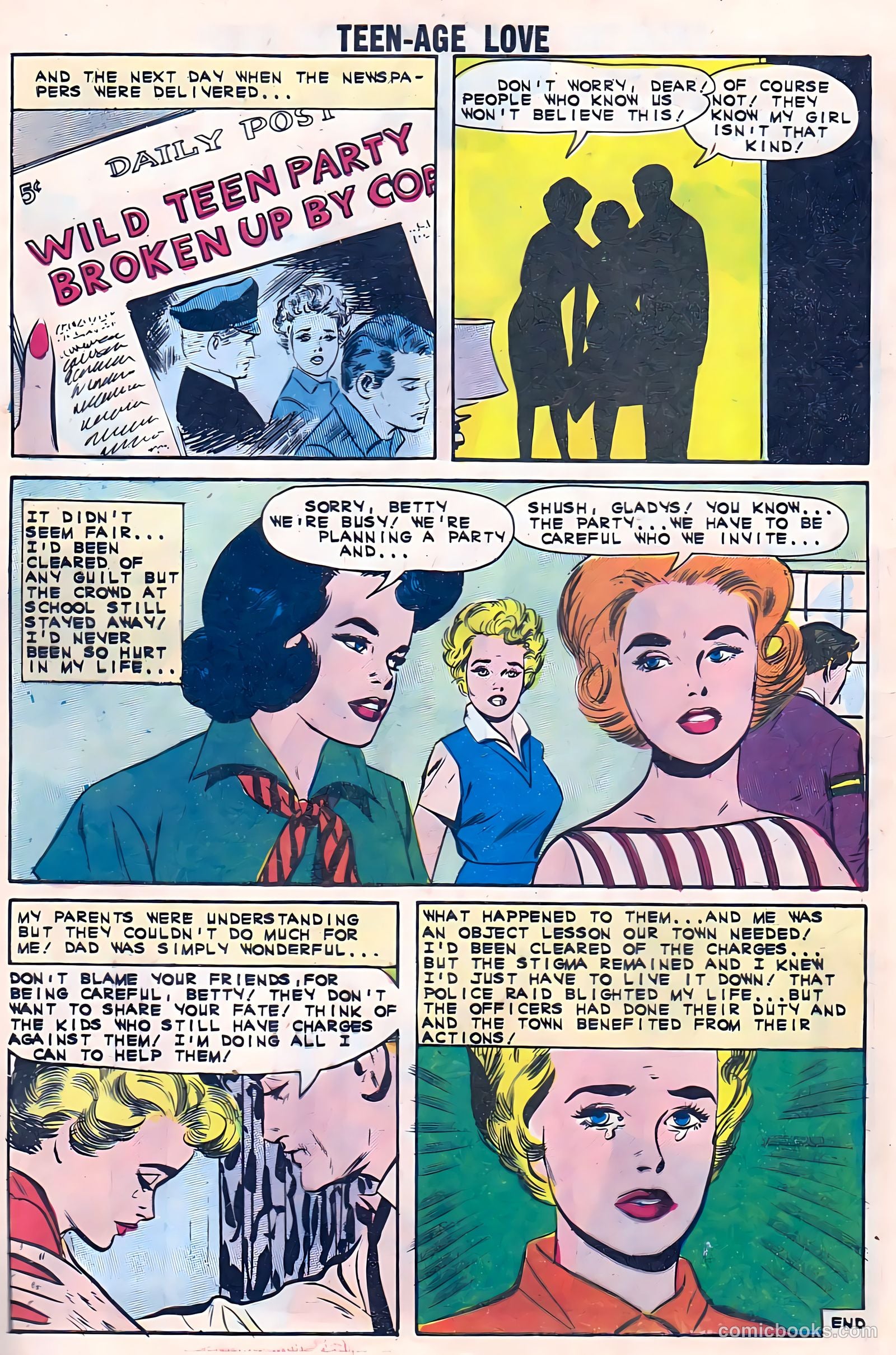 Teen-Age Love #24 (1962) — page 8 of 36