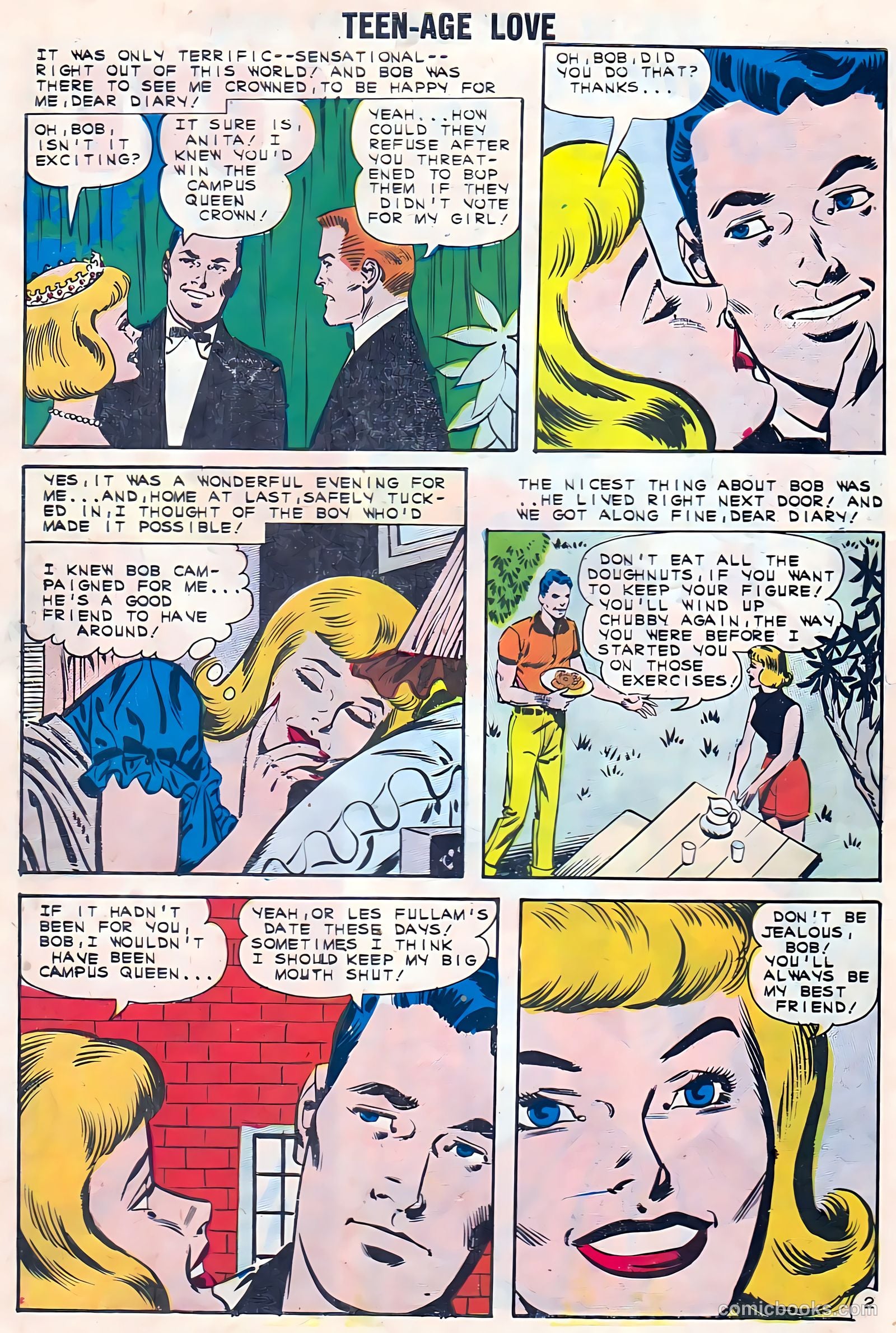 Teen-Age Love #24 (1962) — page 10 of 36