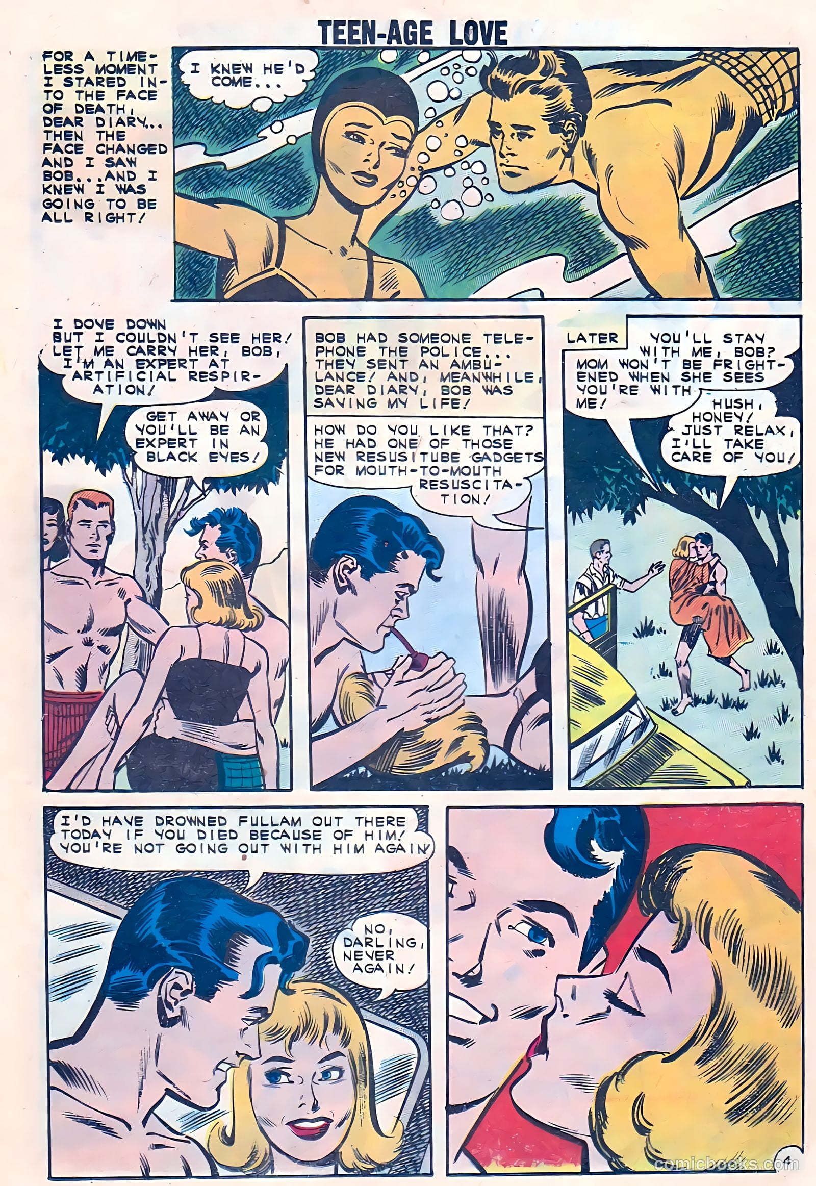 Teen-Age Love #24 (1962) — page 12 of 36