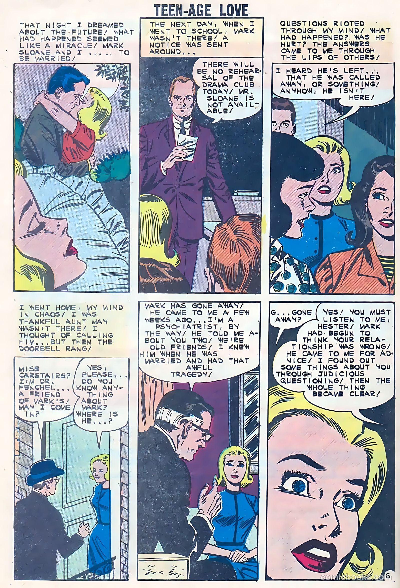 Teen-Age Love #24 (1962) — page 32 of 36