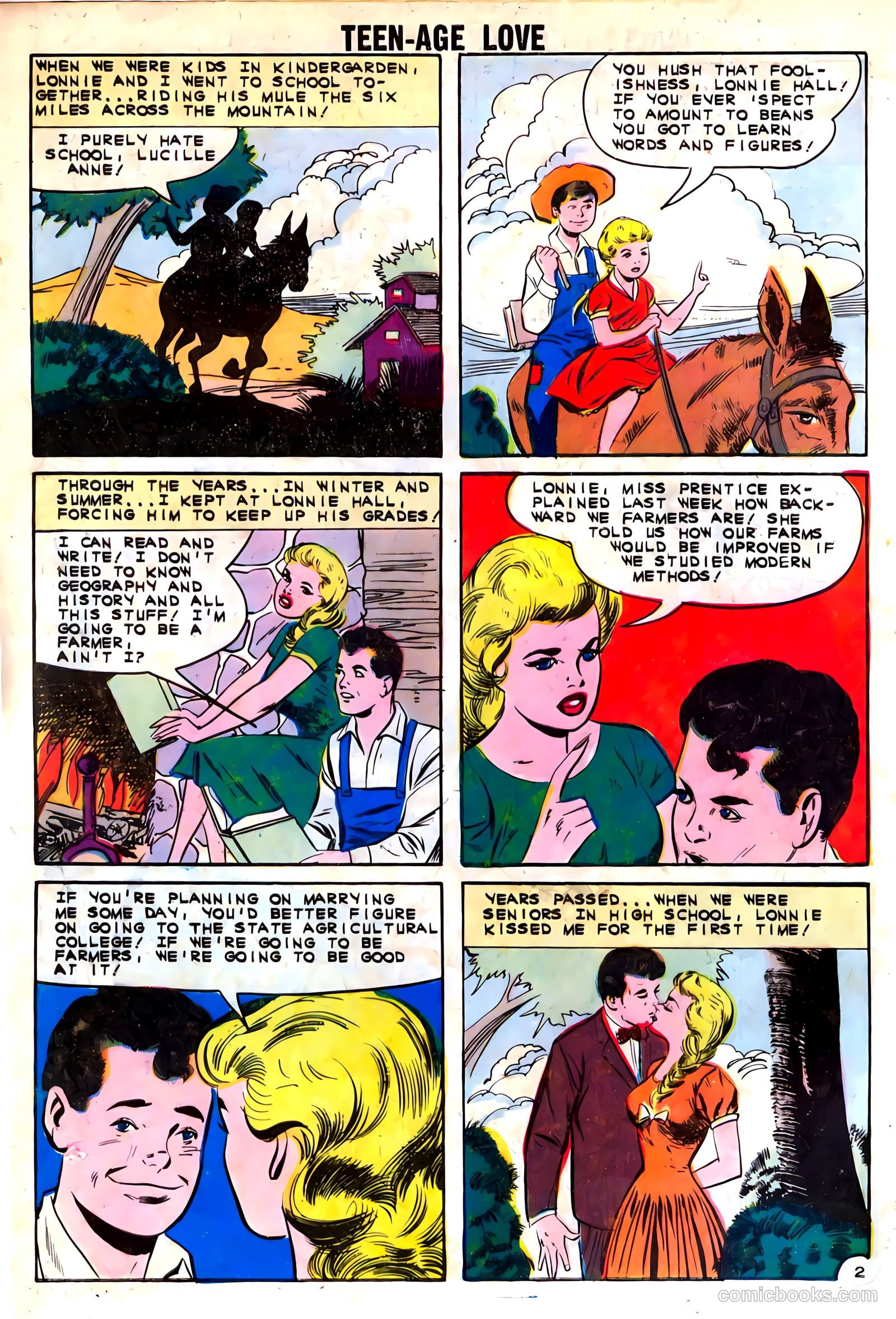 Teen-Age Love #26 (1962) — page 4 of 36