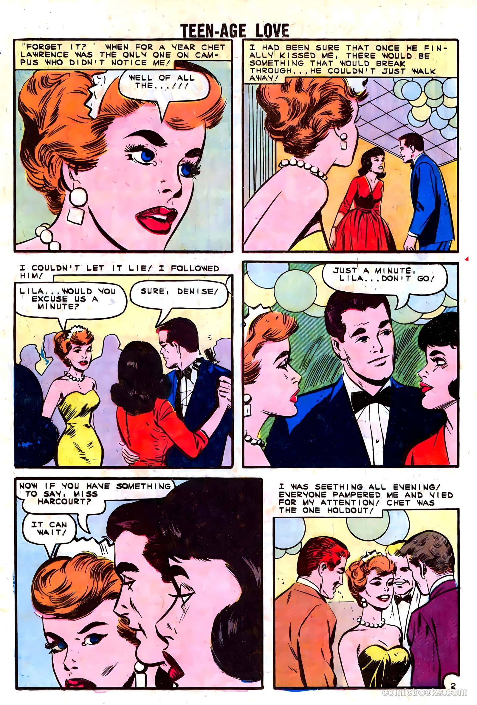 Teen-Age Love #26 (1962) — page 16 of 36