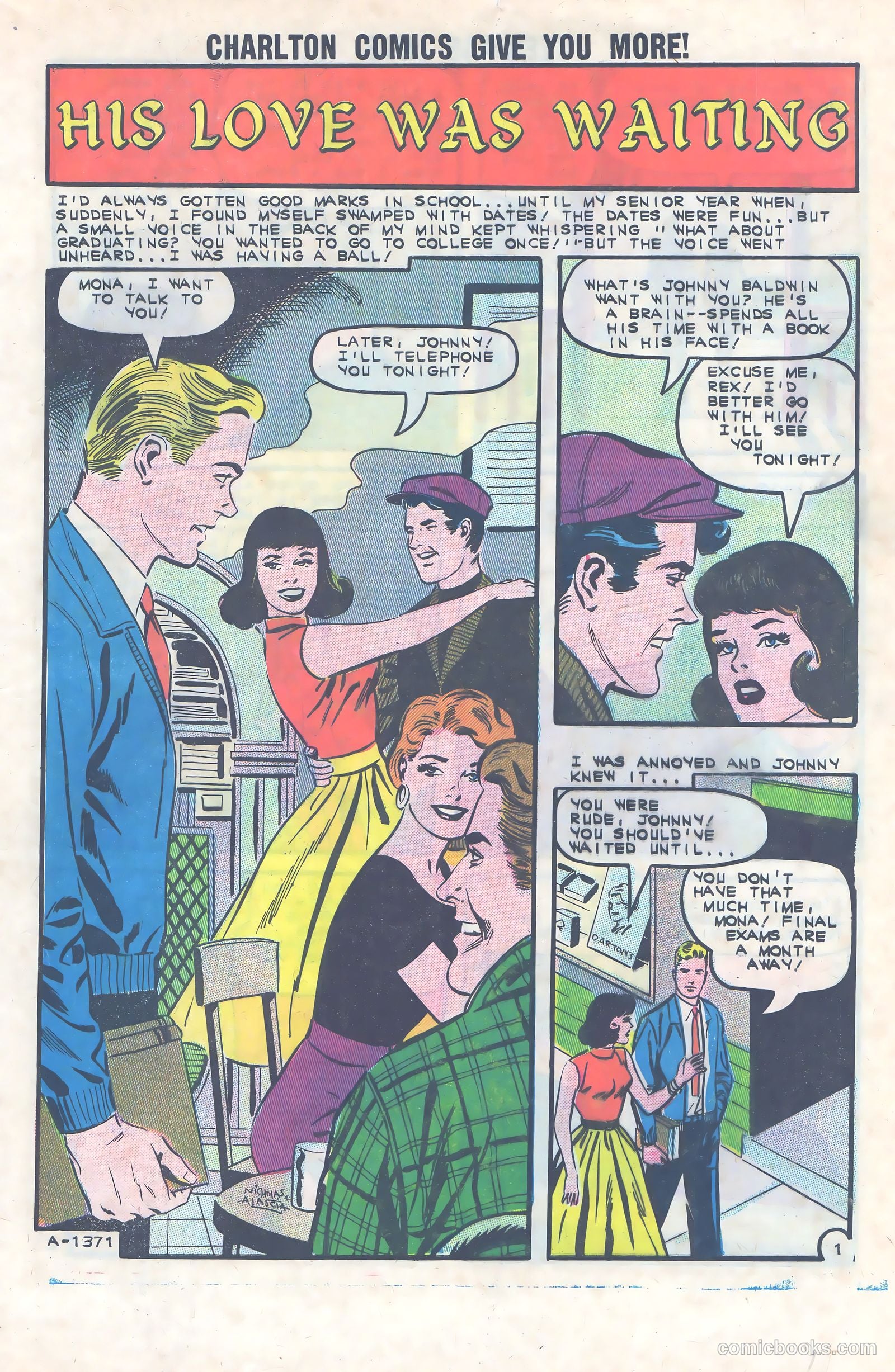 Teen-Age Love #27 (1962) — page 9 of 36