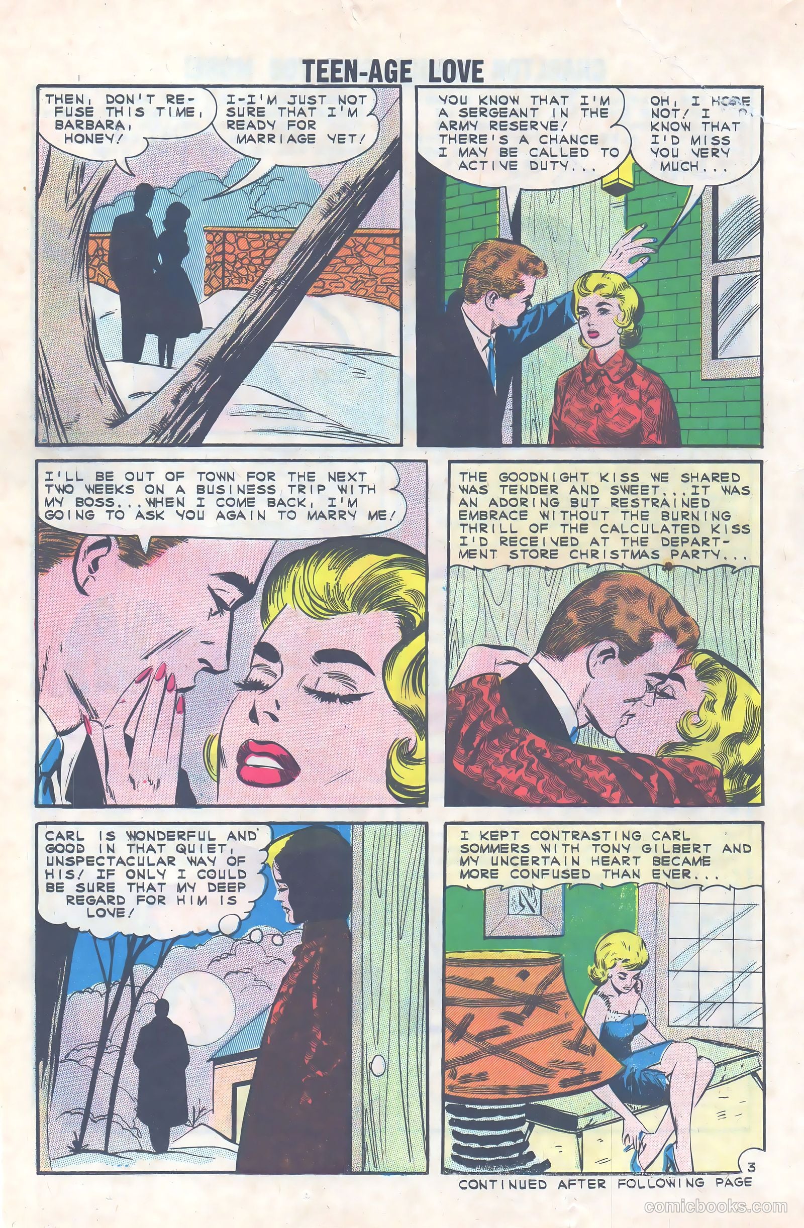 Teen-Age Love #27 (1962) — page 14 of 36
