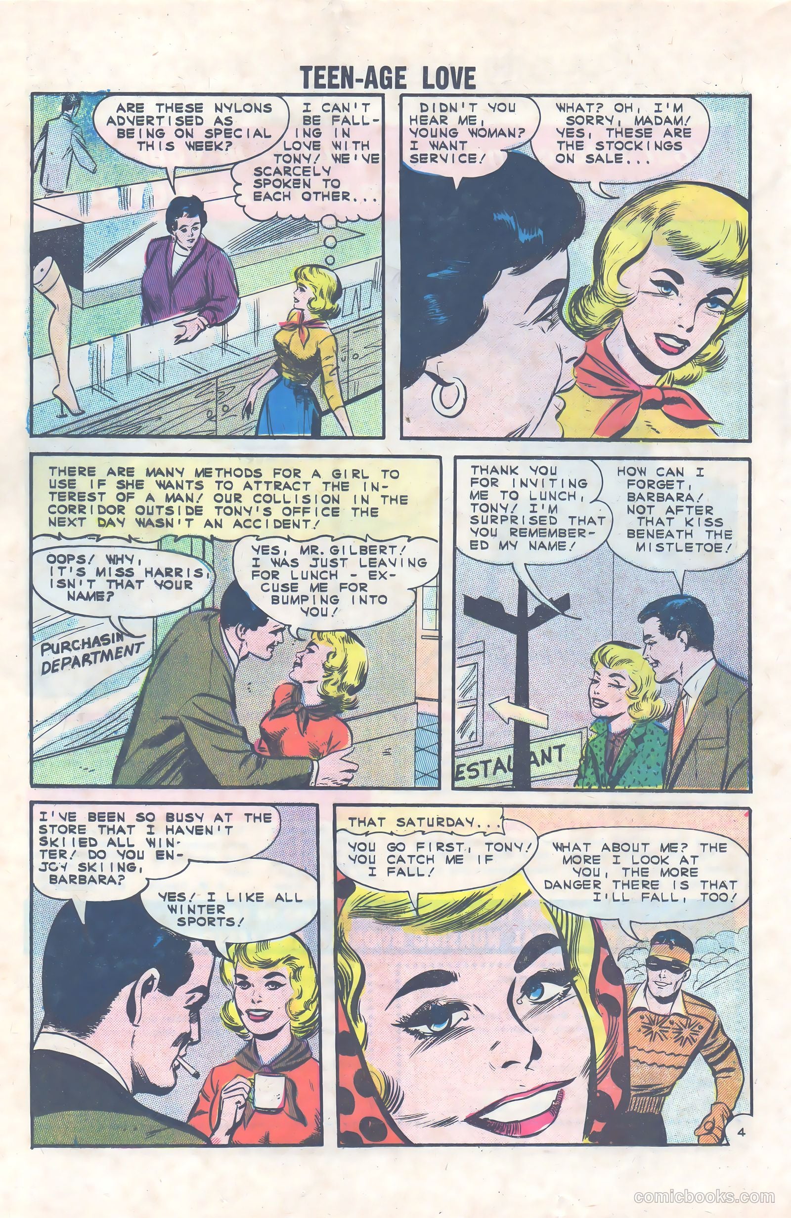 Teen-Age Love #27 (1962) — page 16 of 36
