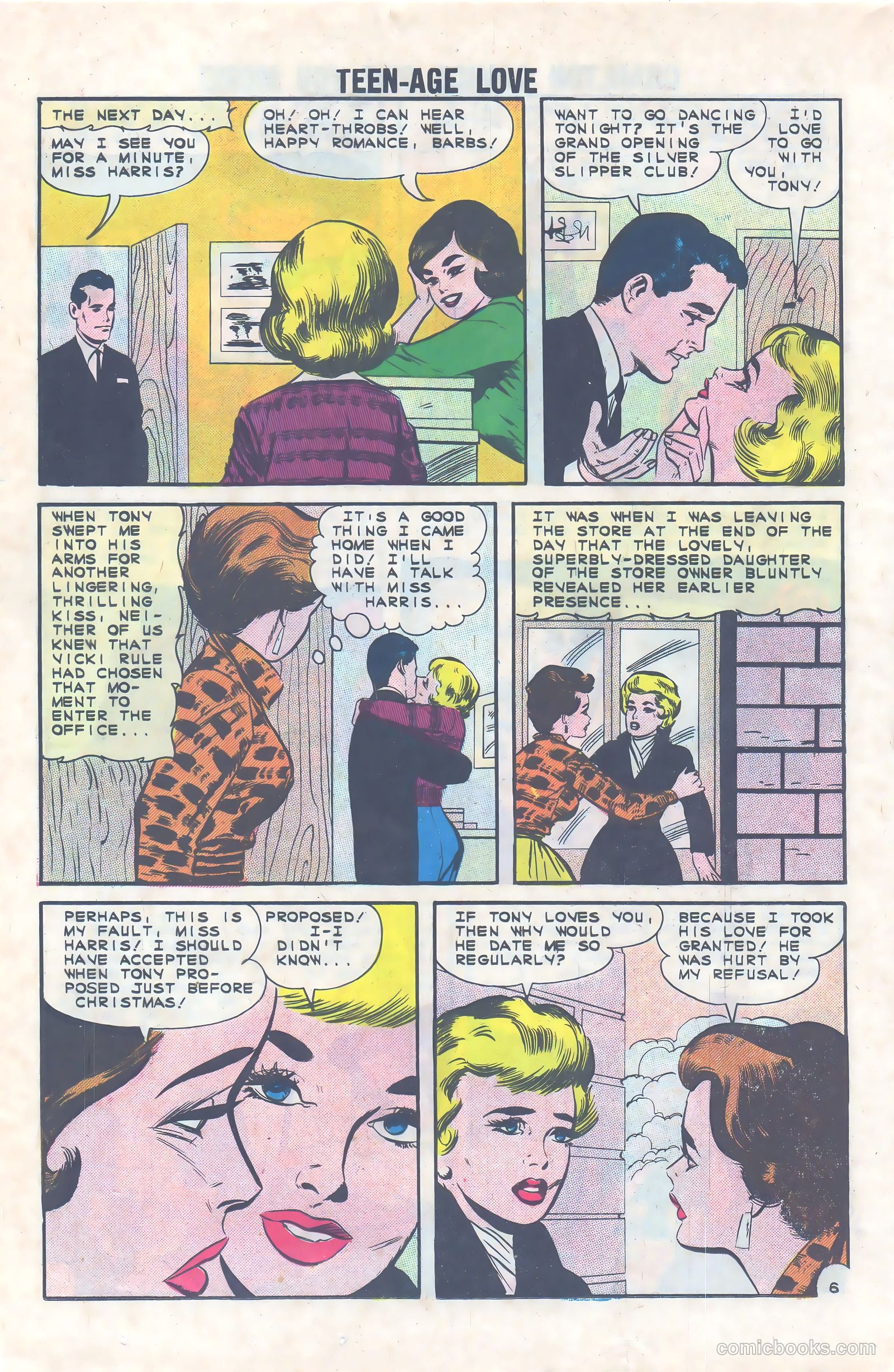 Teen-Age Love #27 (1962) — page 18 of 36