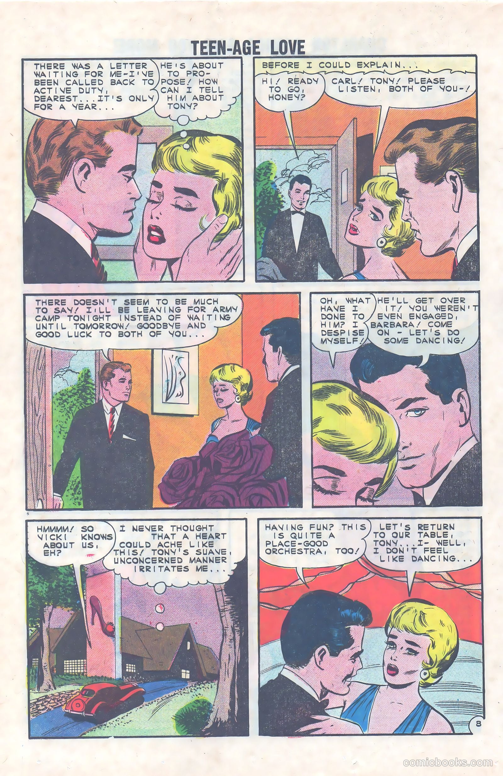 Teen-Age Love #27 (1962) — page 20 of 36