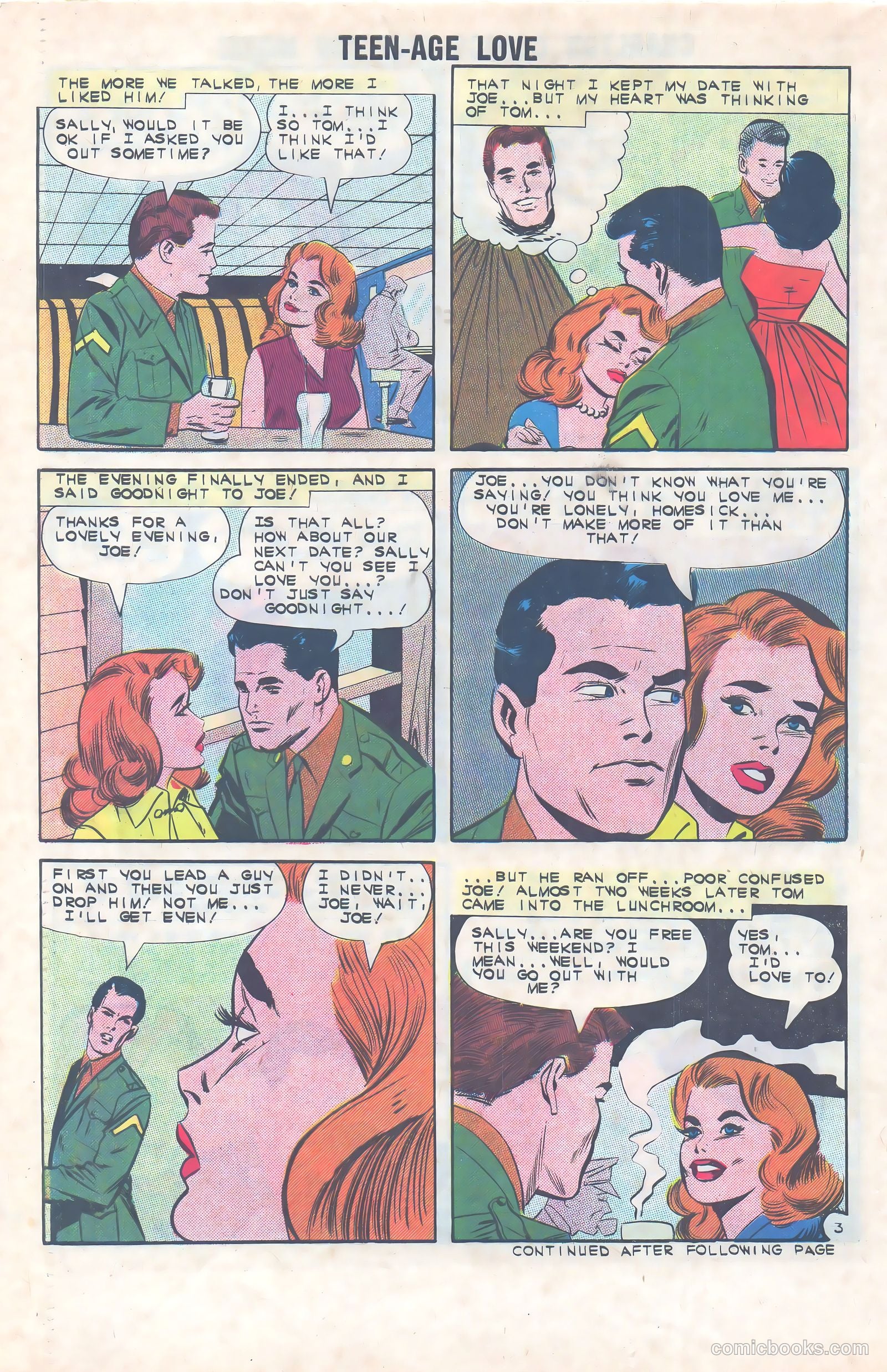 Teen-Age Love #27 (1962) — page 30 of 36