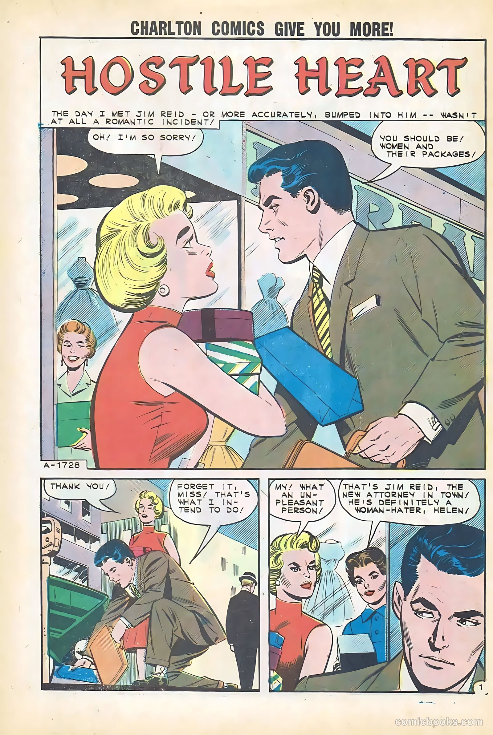 Teen-Age Love #28 (1962) — page 3 of 36