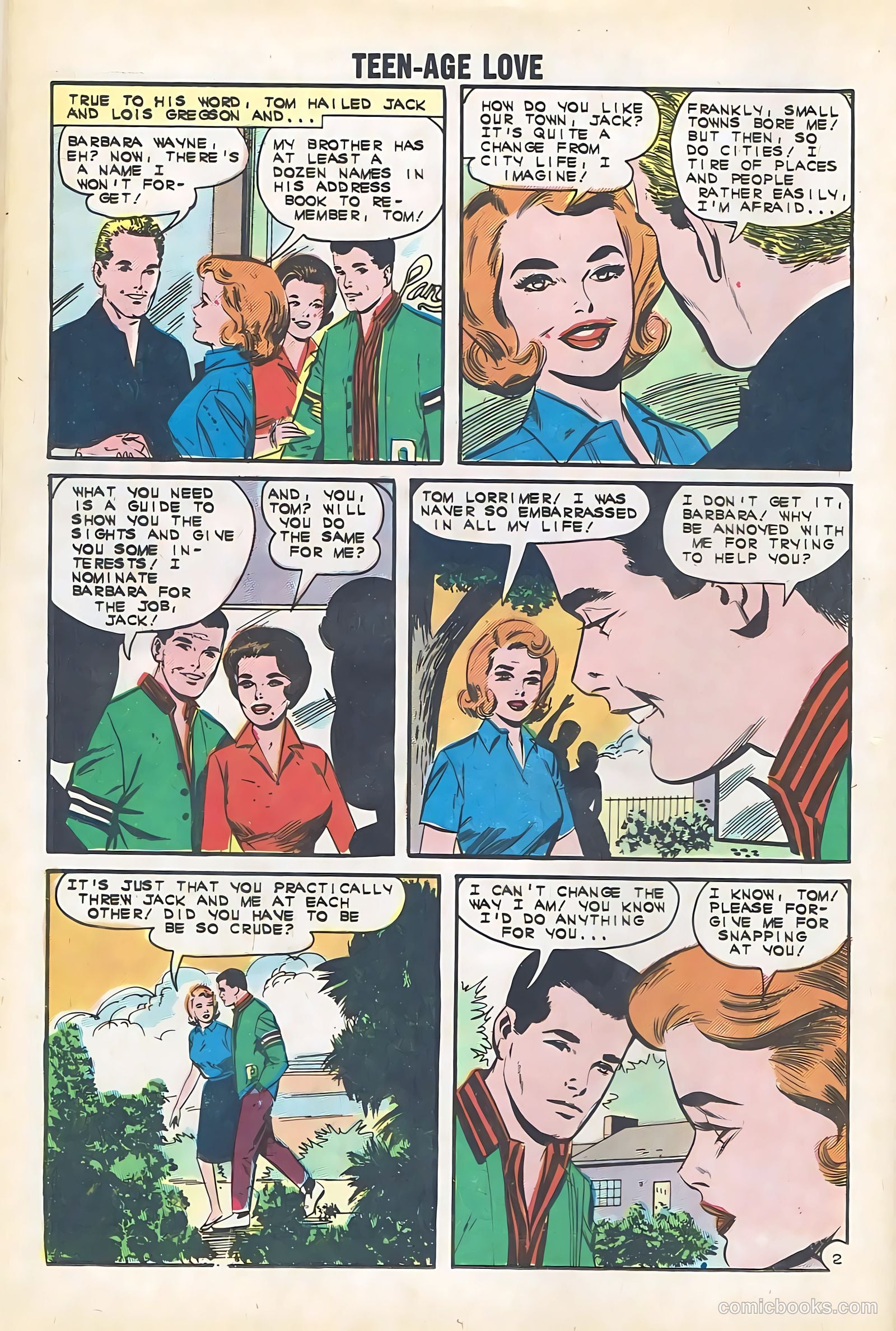 Teen-Age Love #28 (1962) — page 16 of 36