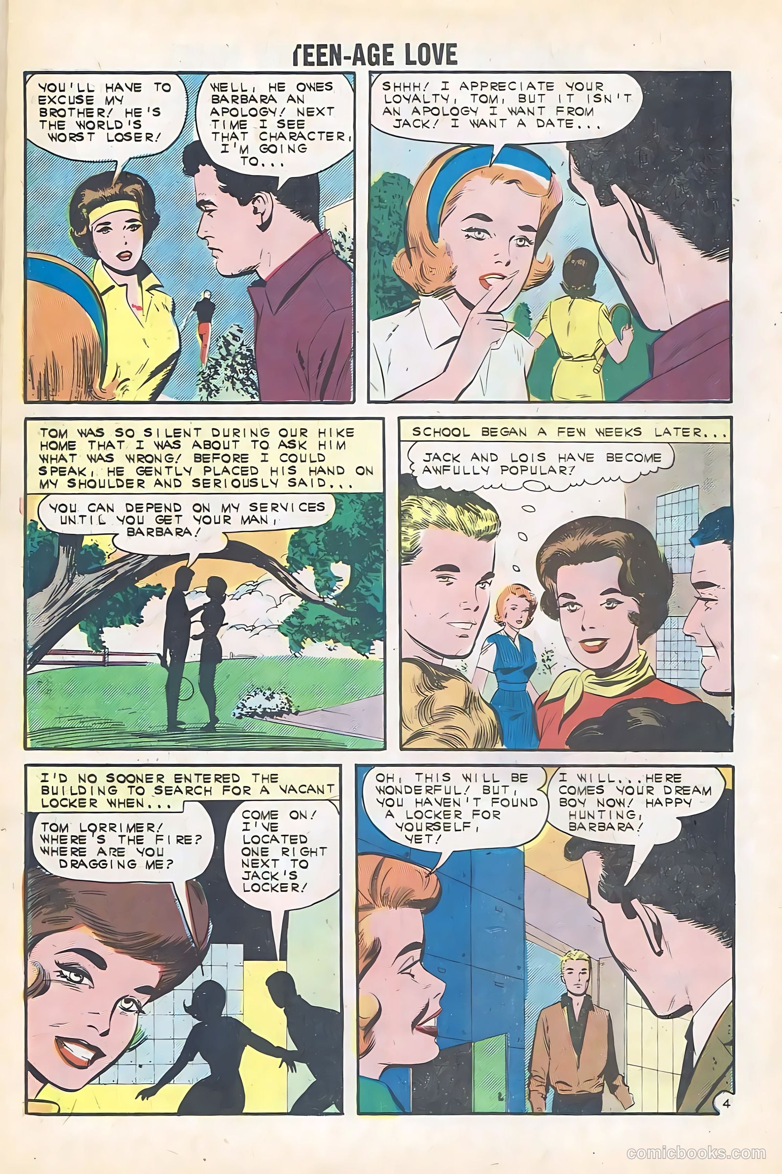 Teen-Age Love #28 (1962) — page 18 of 36